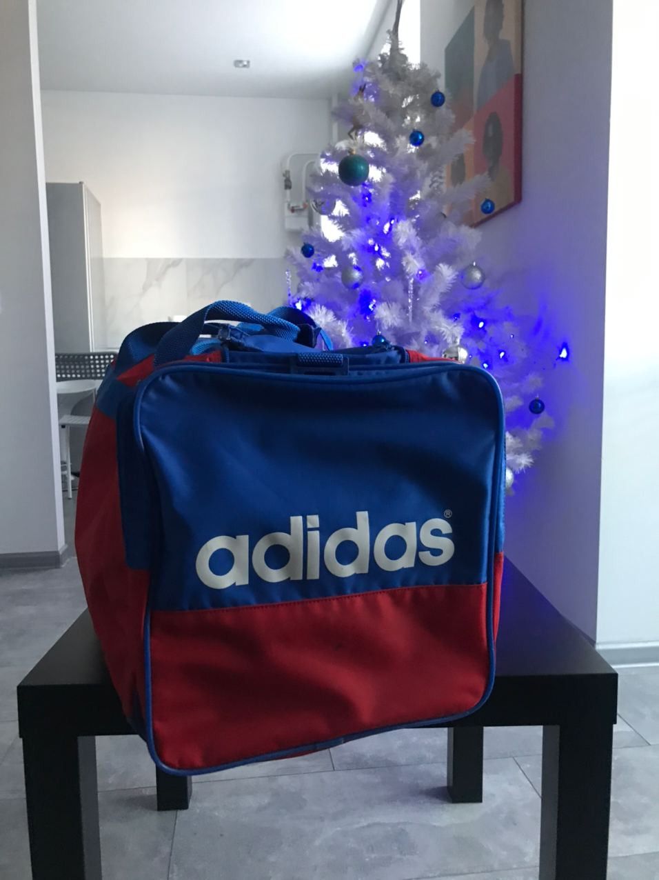Adidas Vintage 90s Adidas Bayern Munchen big footbal bag rare Size ONE SIZE - 7 Thumbnail