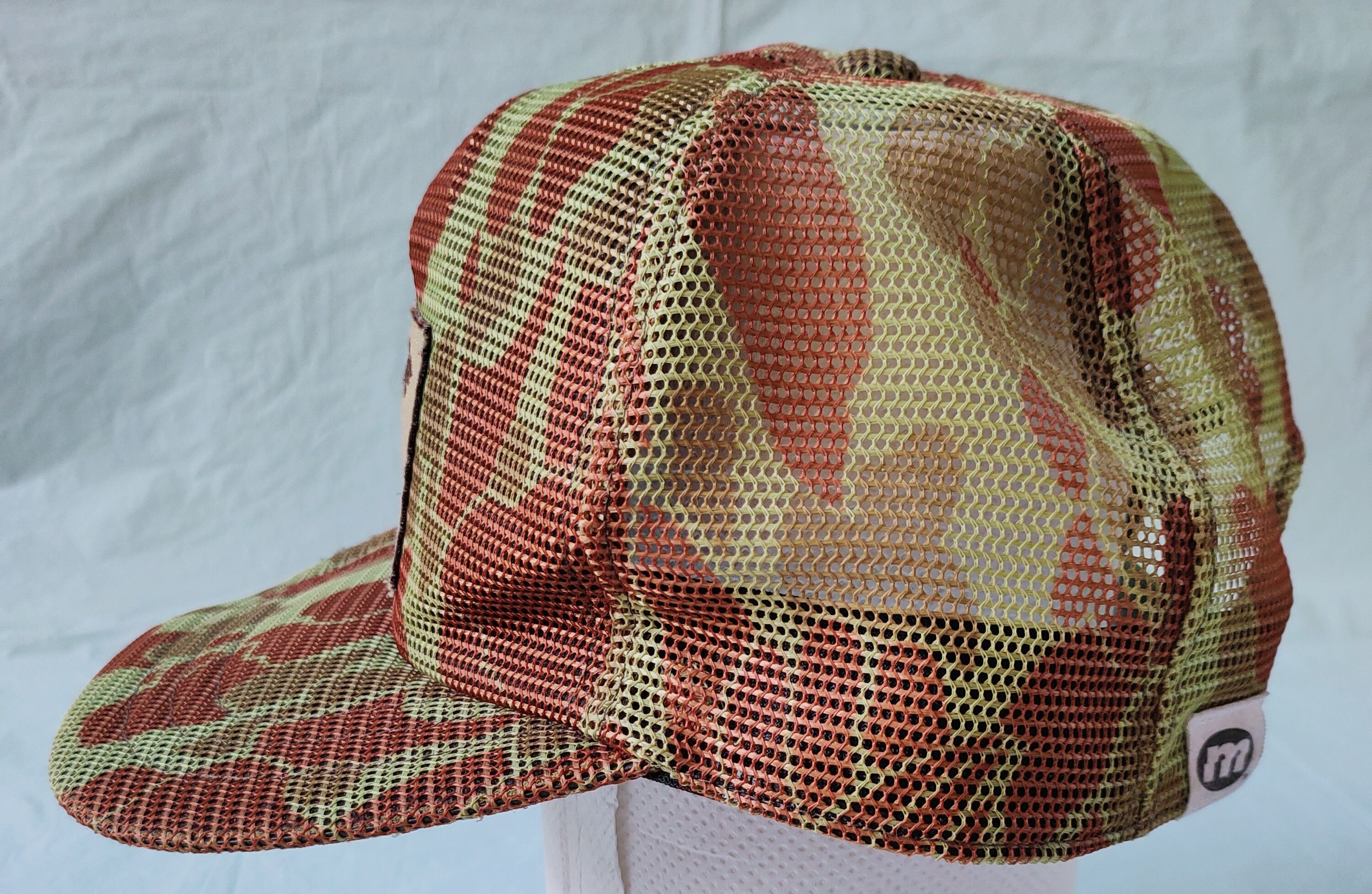 Montage Vintage 1996 MONTAGE trucker hat camo design Size ONE SIZE - 6 Thumbnail