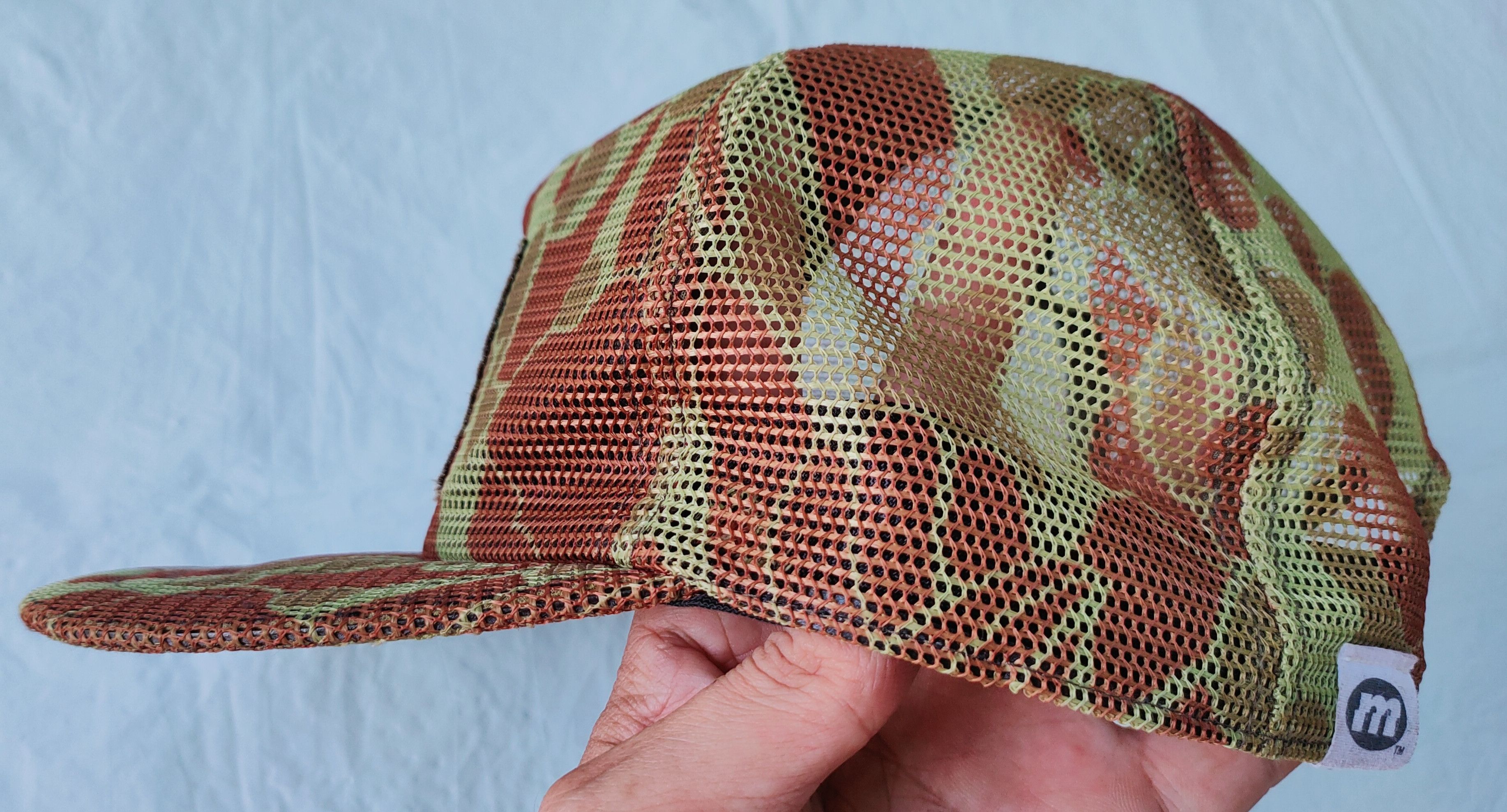 Montage Vintage 1996 MONTAGE trucker hat camo design Size ONE SIZE - 4 Thumbnail