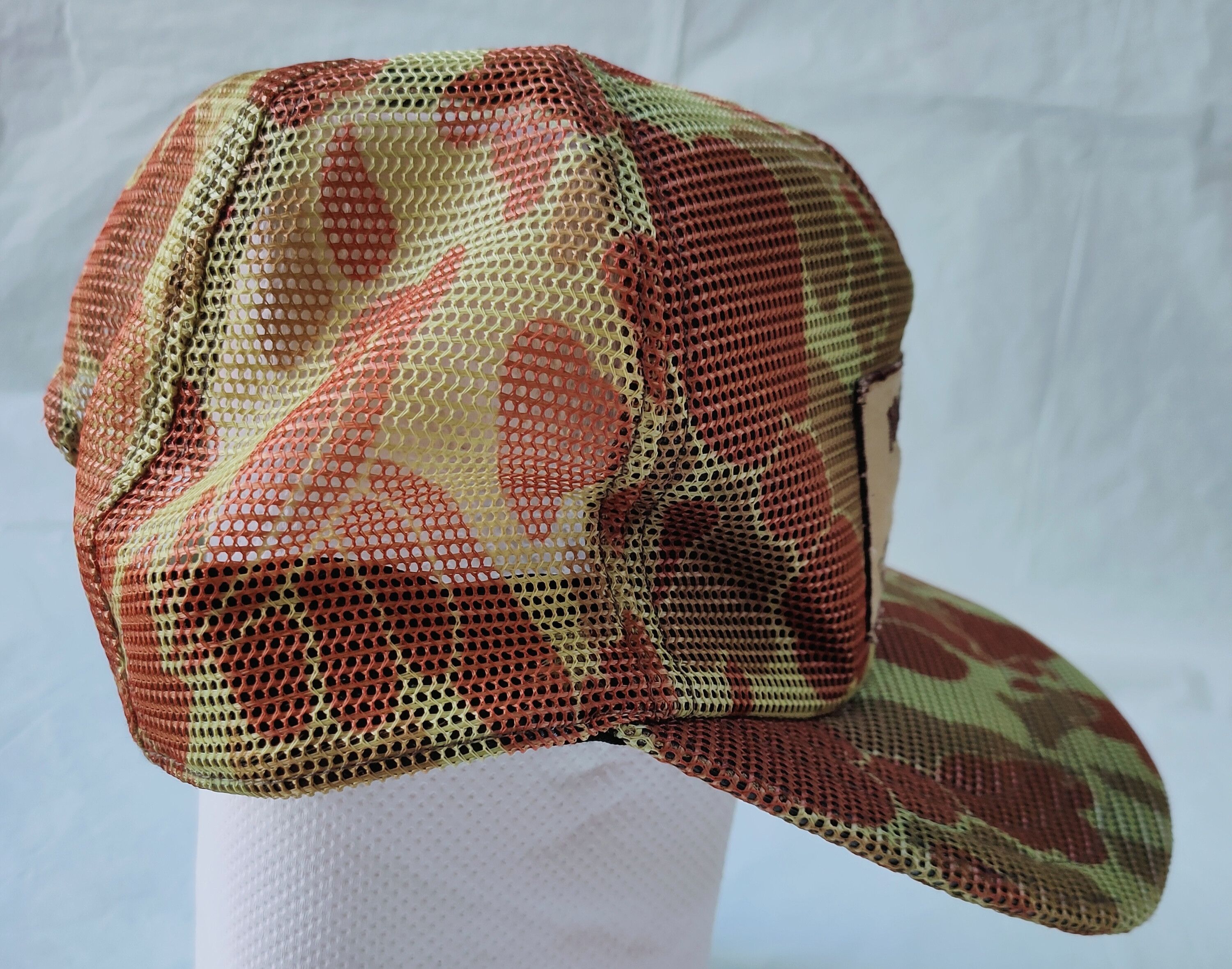 Montage Vintage 1996 MONTAGE trucker hat camo design Size ONE SIZE - 5 Thumbnail
