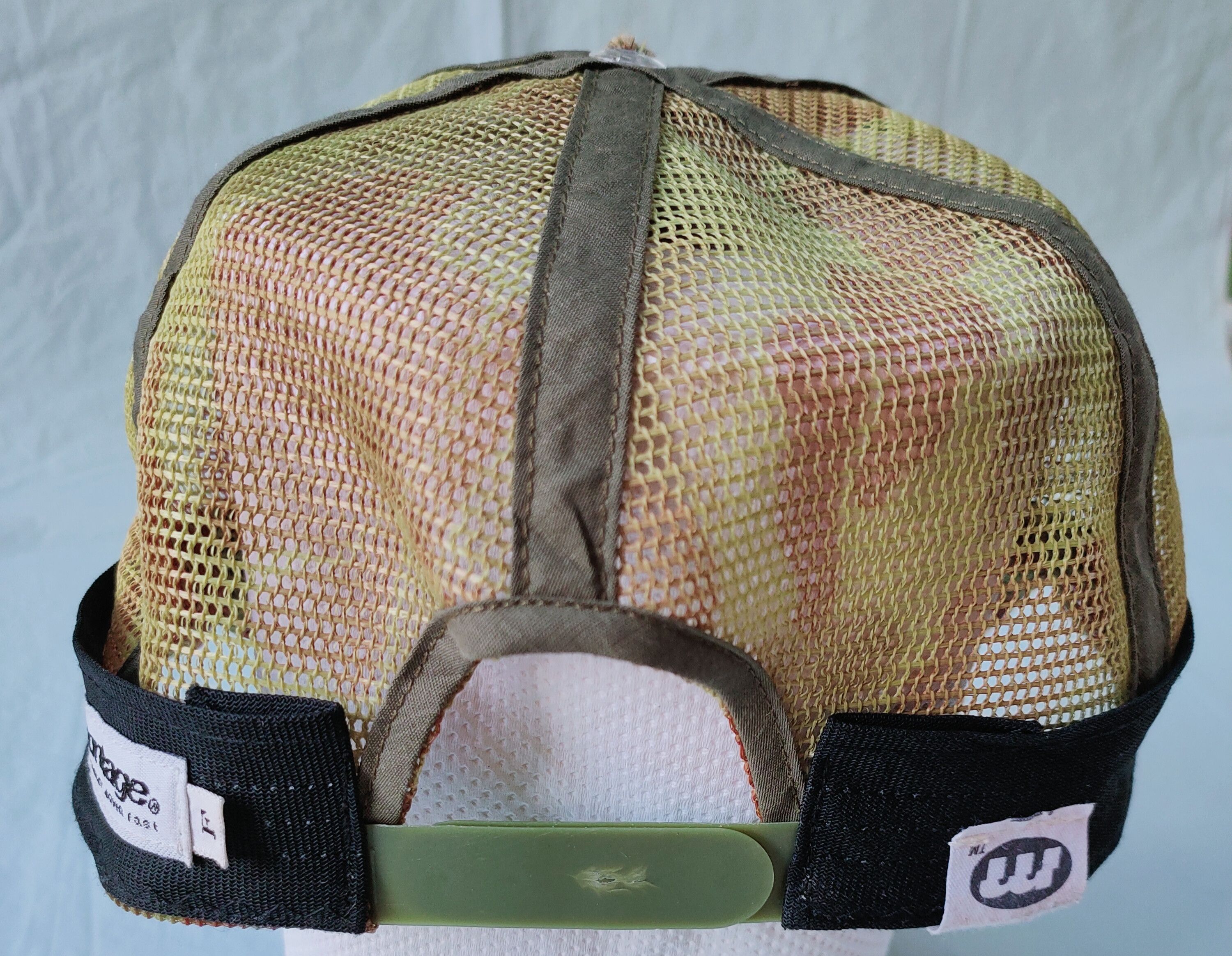 Montage Vintage 1996 MONTAGE trucker hat camo design Size ONE SIZE - 13 Thumbnail