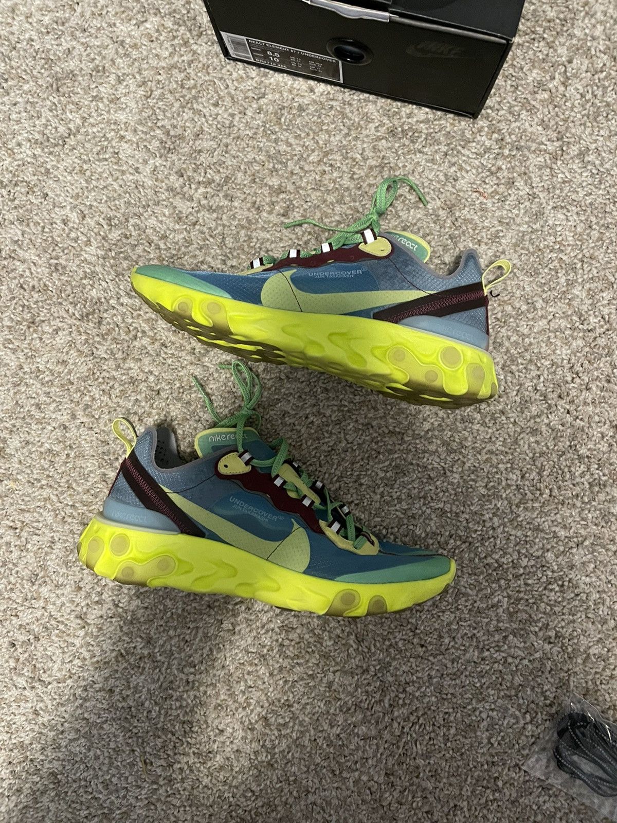 Nike × Undercover Undercover x React Element 87 Lakeside 2018 Size US 8.5 / EU 41-42 - 1 Thumbnail