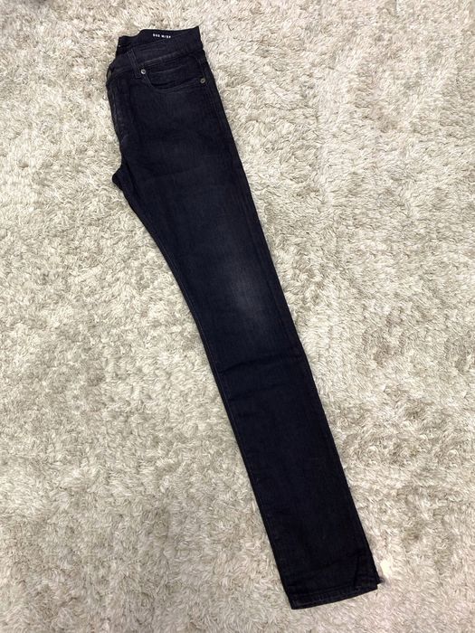 Saint Laurent Paris 16FW D02 Black Washed Stretch Jeans Sz27 & 34