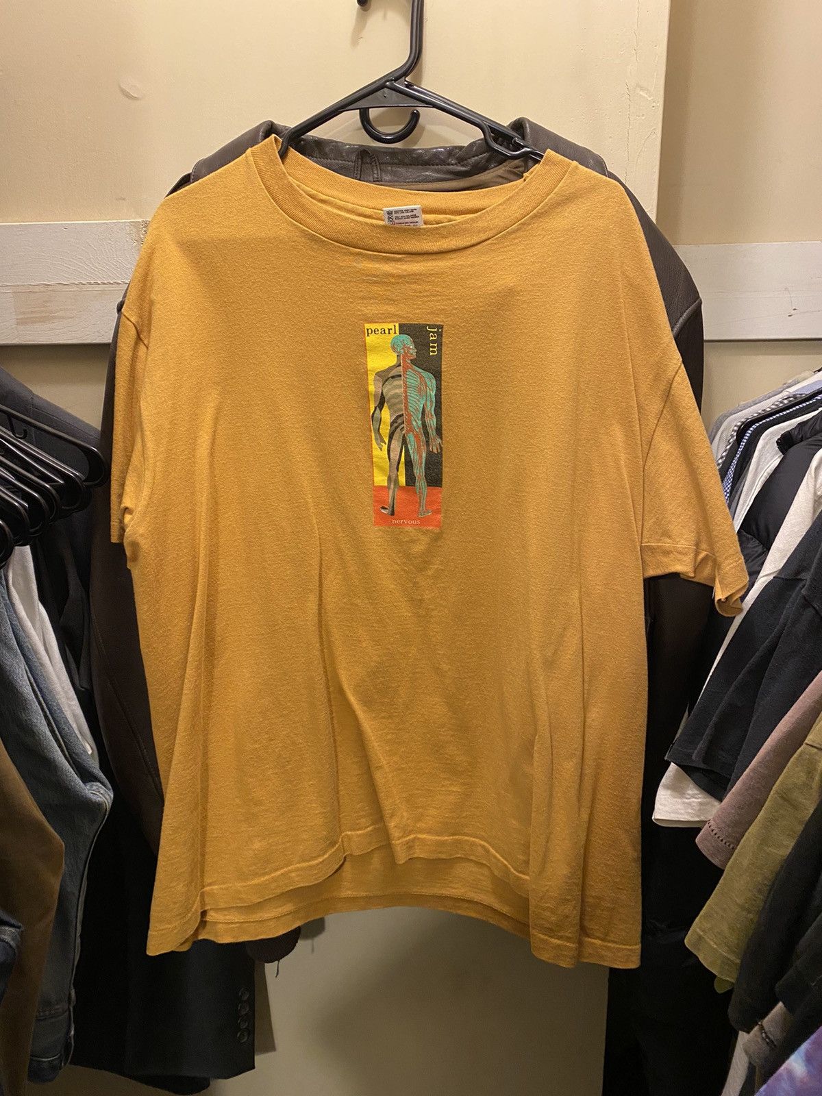 Vintage Vintage Pearl Jam Nervous 70 Percent Water Deadstock T