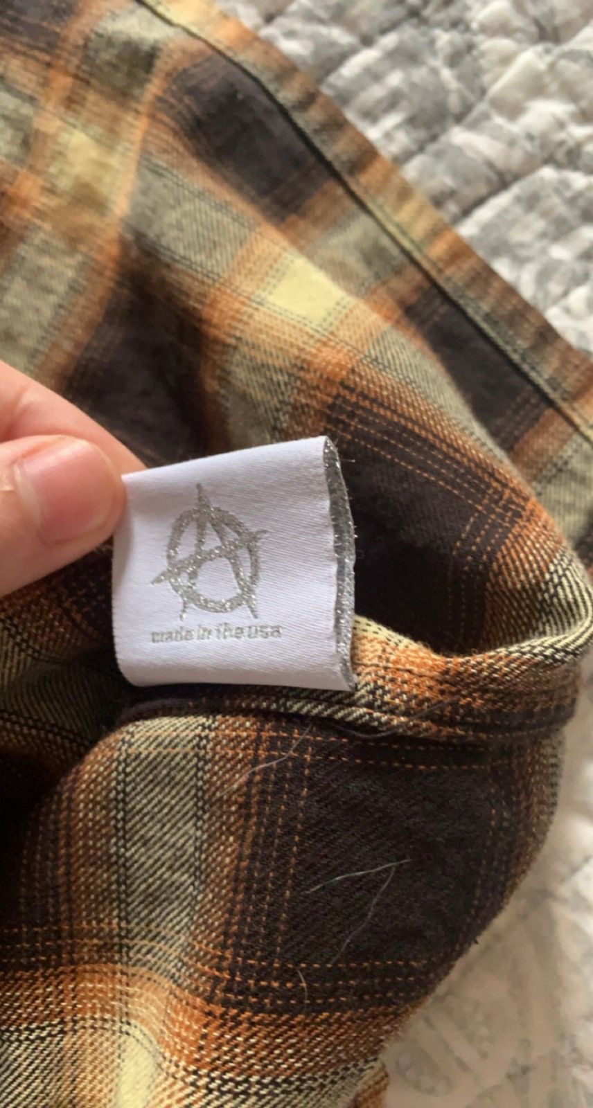 Revenge Revenge “Motion Logo” flannel Size US S / EU 44-46 / 1 - 5 Thumbnail