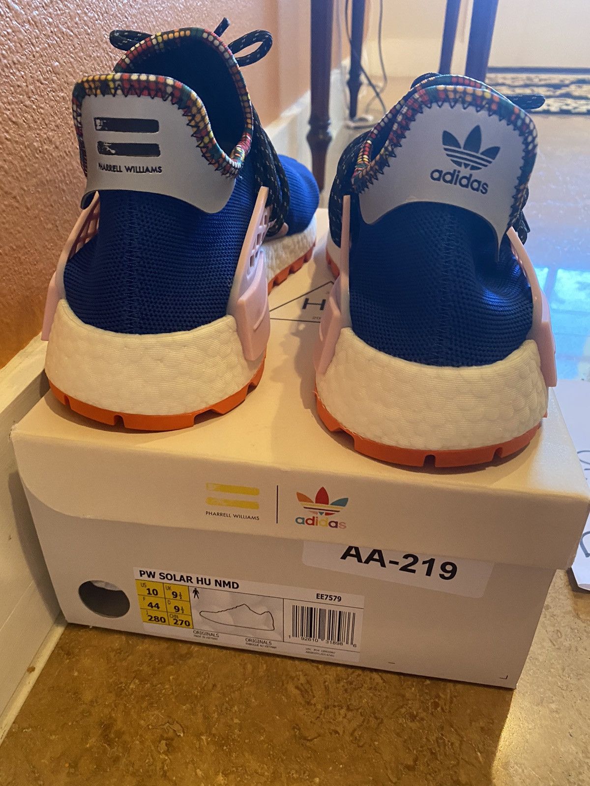 Adidas × Pharrell adidas NMD HU Size US 10 / EU 43 - 4 Thumbnail