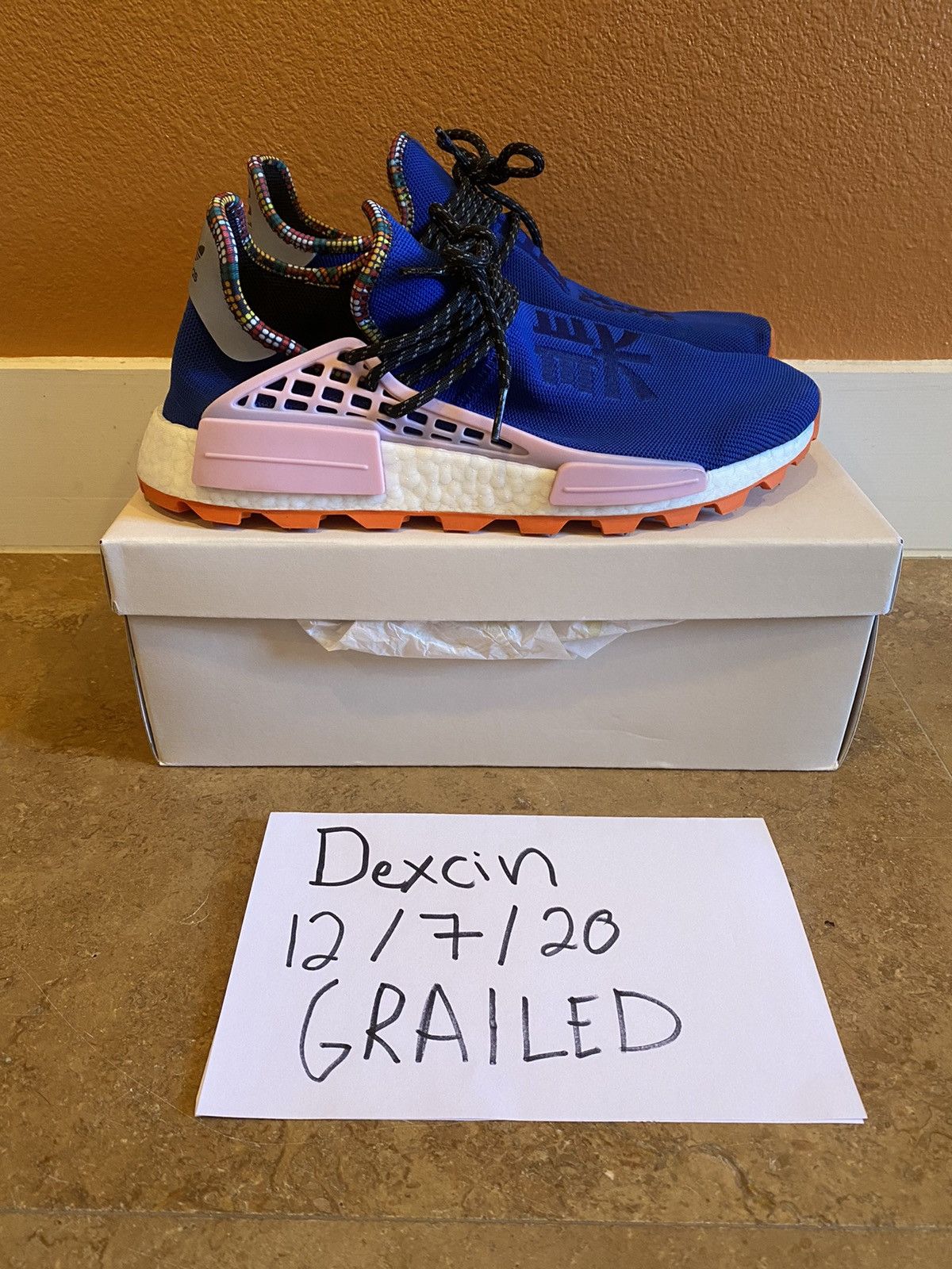 Adidas × Pharrell adidas NMD HU Size US 10 / EU 43 - 1 Thumbnail
