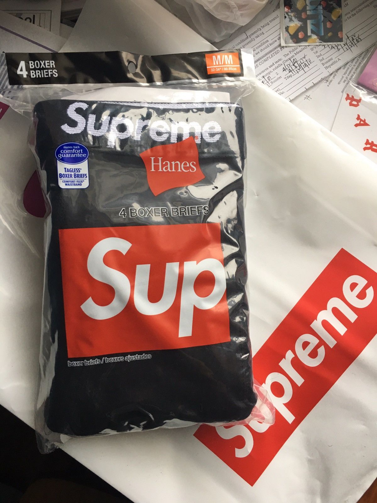 Supreme Supreme Collab With Hanes | Grailed