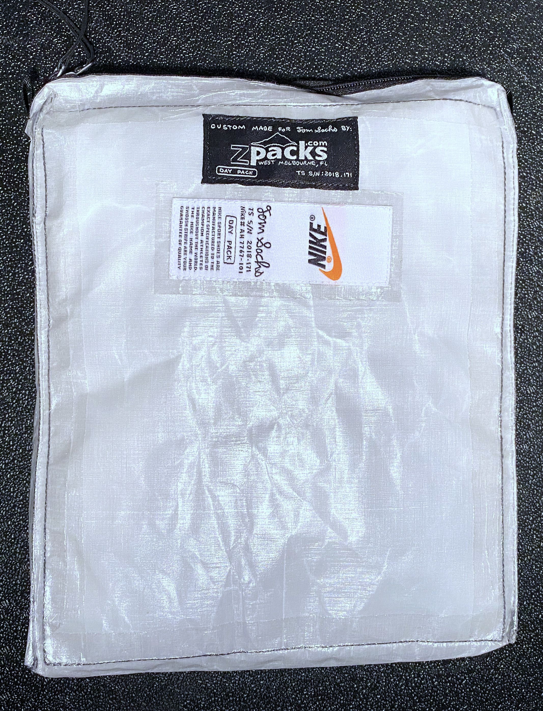 Nike Tom Sachs x Nike x Zpacks – White Dyneema Backpack | Grailed