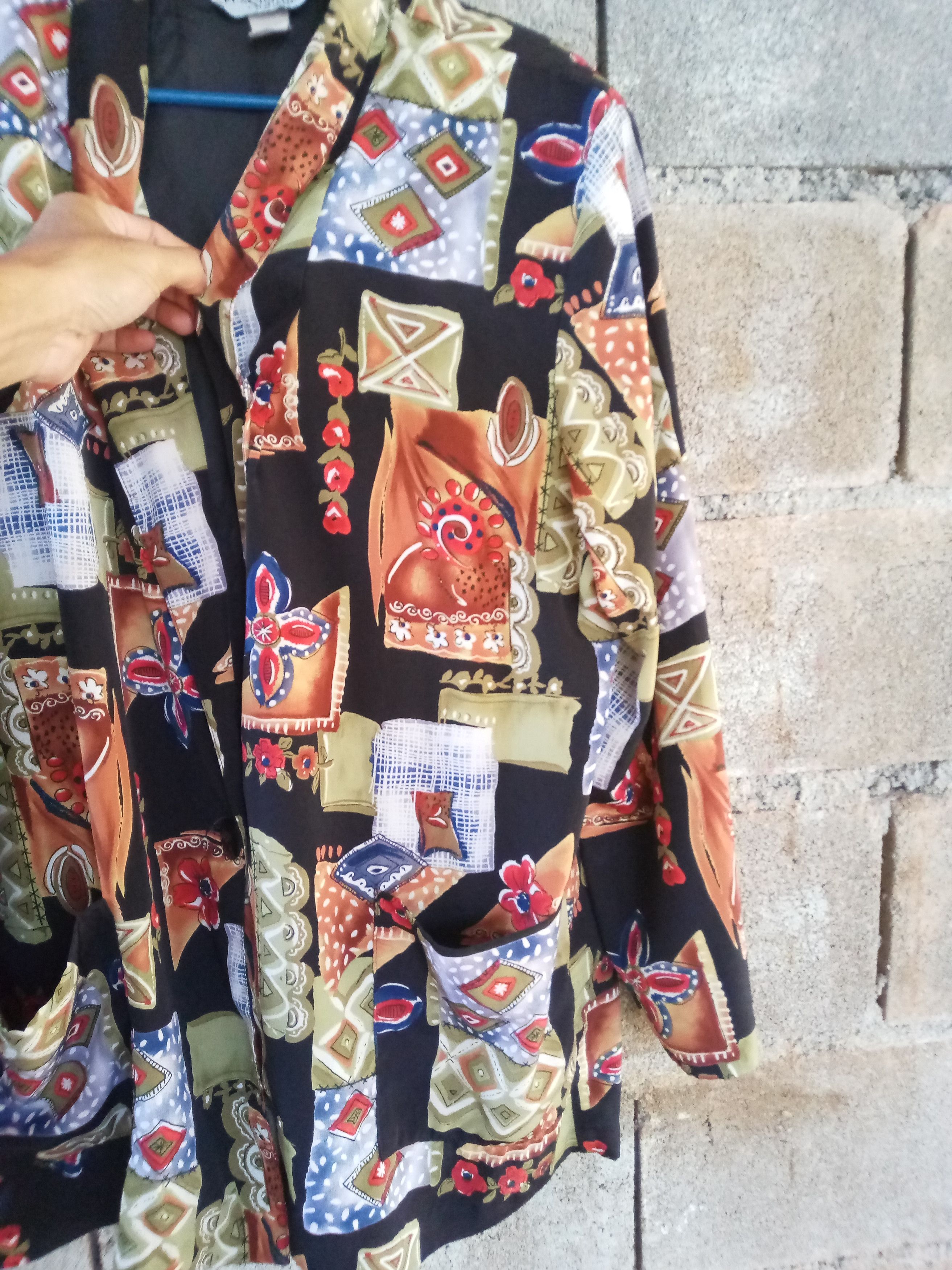Vintage Vintage Kensington Square Made in Usa Baroque Arts Blazer Size US L / EU 52-54 / 3 - 3 Thumbnail