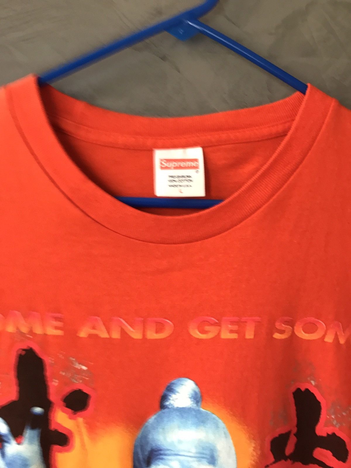 Supreme Come & Get Some Tee Size US L / EU 52-54 / 3 - 2 Thumbnail