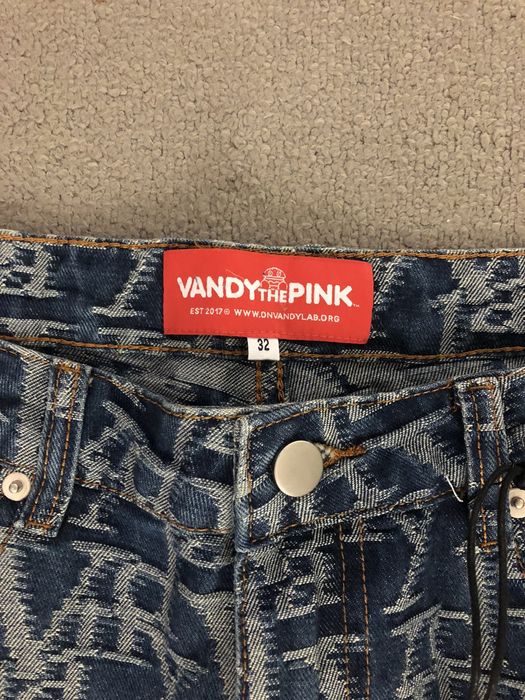 Vandy The Pink Vandy The Pink Custom Denim Pants | Grailed