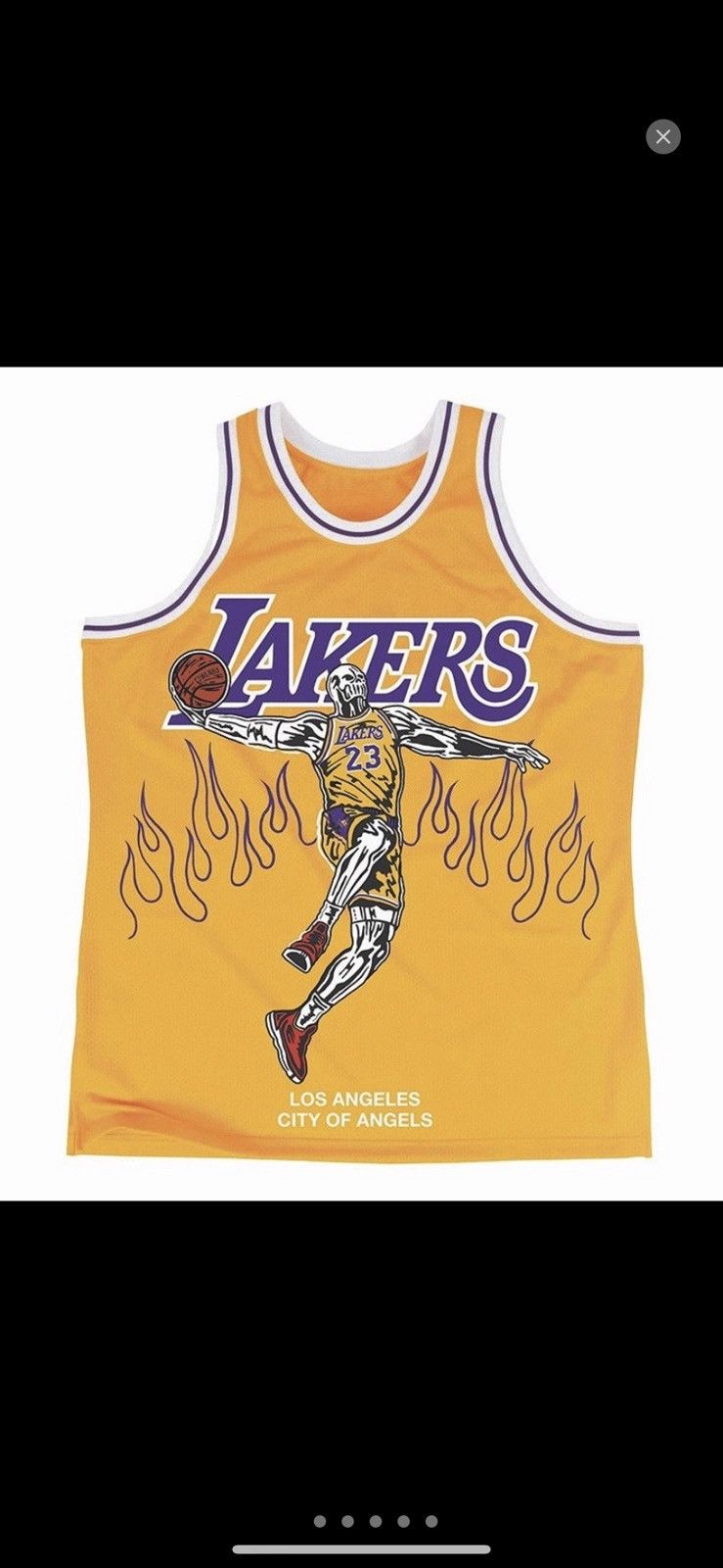 Warren lotas lakers jersey top