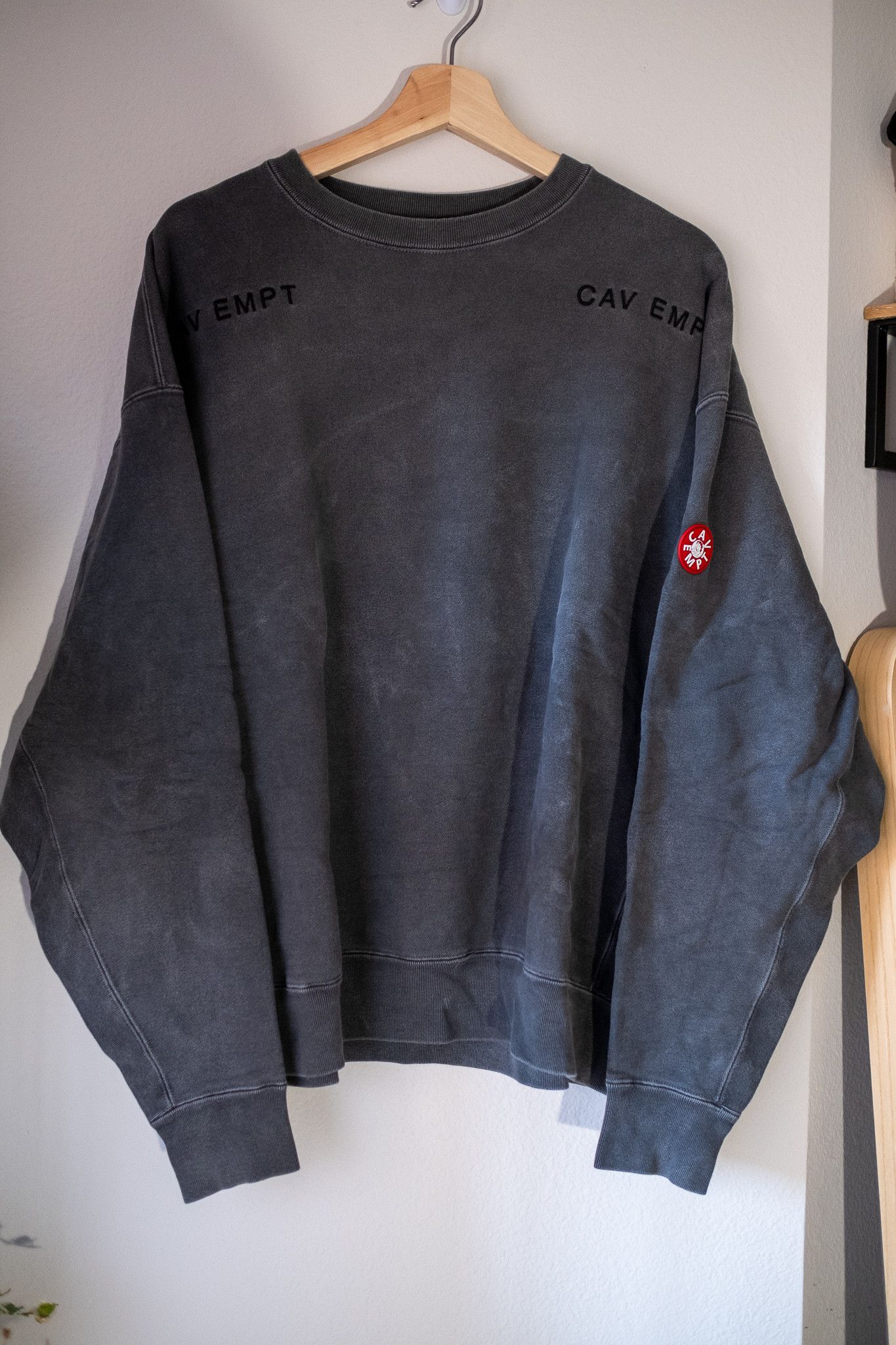 Cav Empt FW19 Overdye Squad Crew Neck | Grailed 
