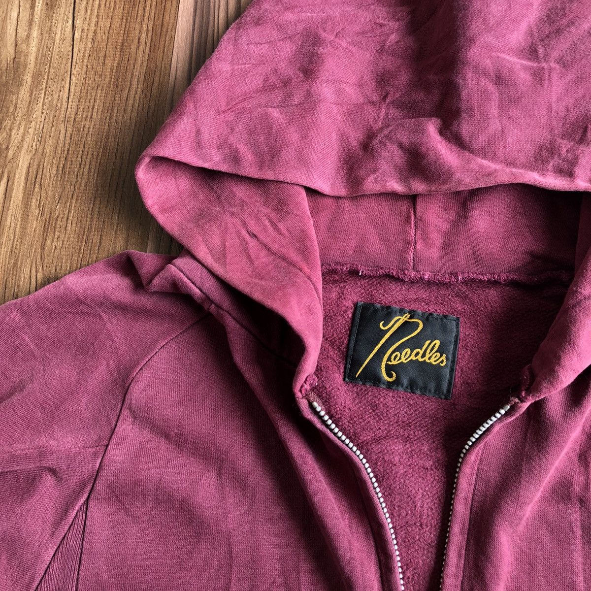 Needles Vintage Needles Distressed Hoodie Size US S / EU 44-46 / 1 - 3 Thumbnail