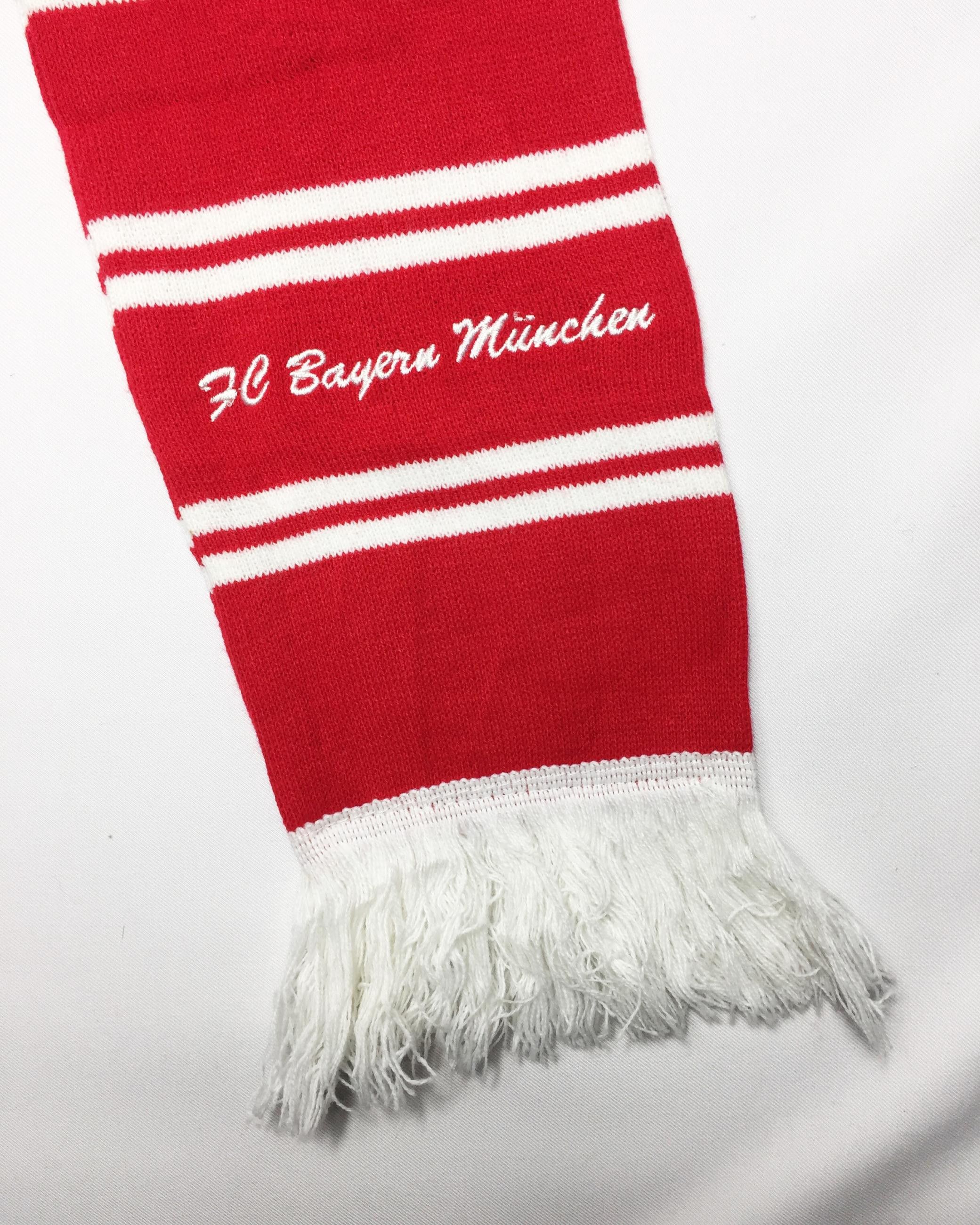 Vintage Rare Vintage FC Bayern Munchen Embroidered Muffler Size ONE SIZE - 5 Thumbnail