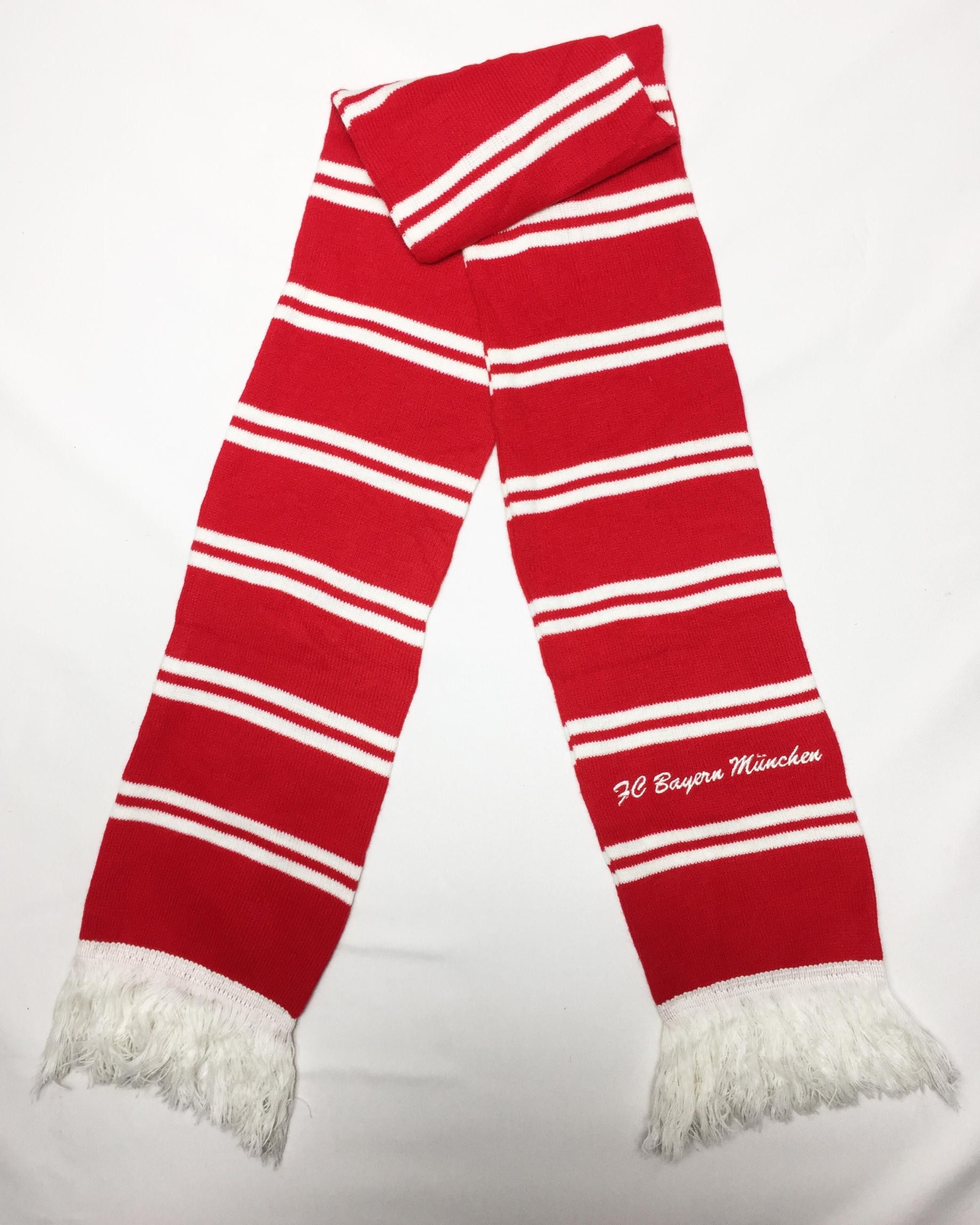Vintage Rare Vintage FC Bayern Munchen Embroidered Muffler Size ONE SIZE - 4 Thumbnail