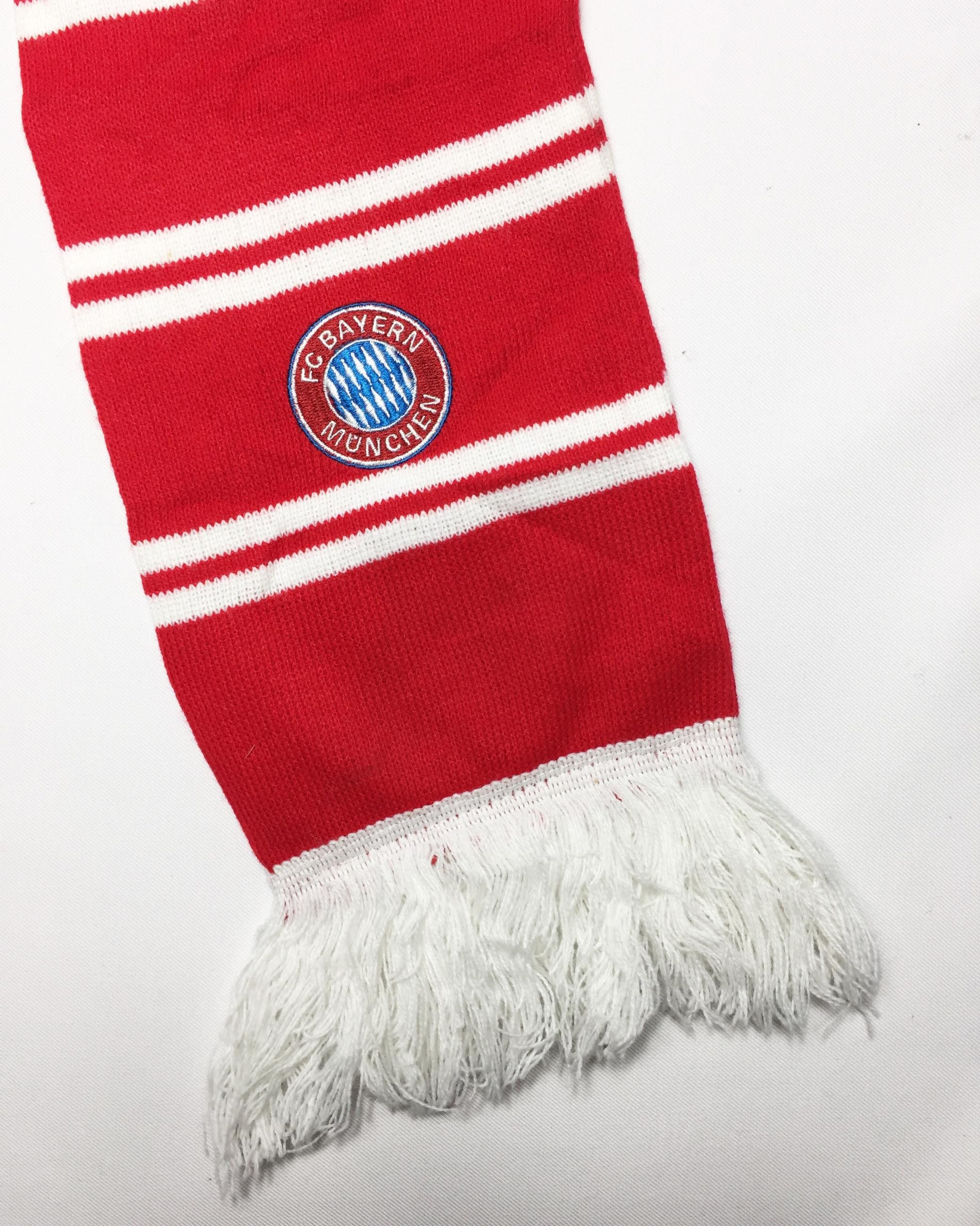 Vintage Rare Vintage FC Bayern Munchen Embroidered Muffler Size ONE SIZE - 2 Thumbnail
