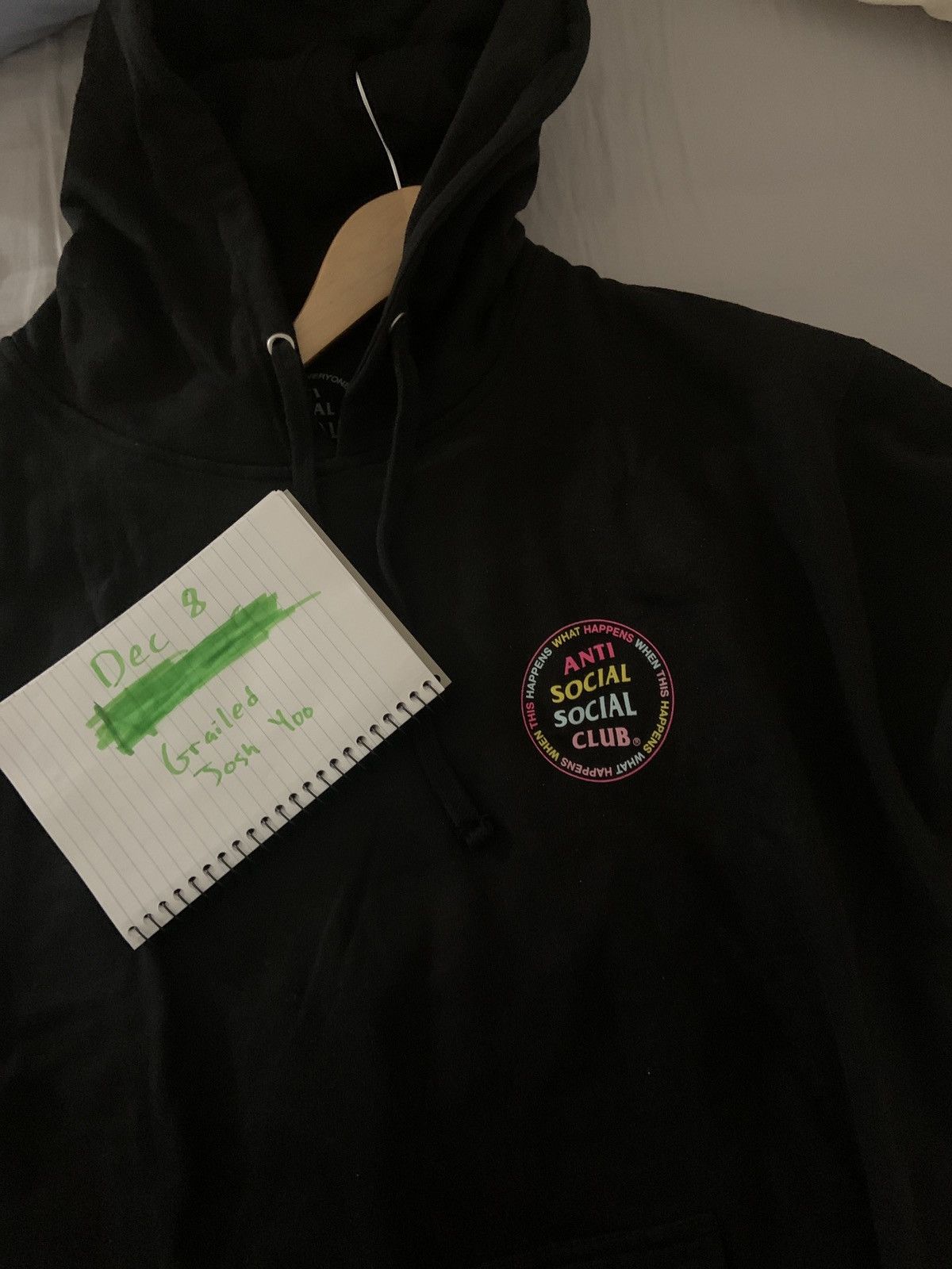 DS anti social social Club What happened Hoodie SupreME