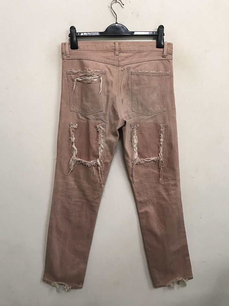 Vintage FEW by Friction Dead In Japan Damaged Ripped Denim Jeans Size US 31 - 12 Thumbnail