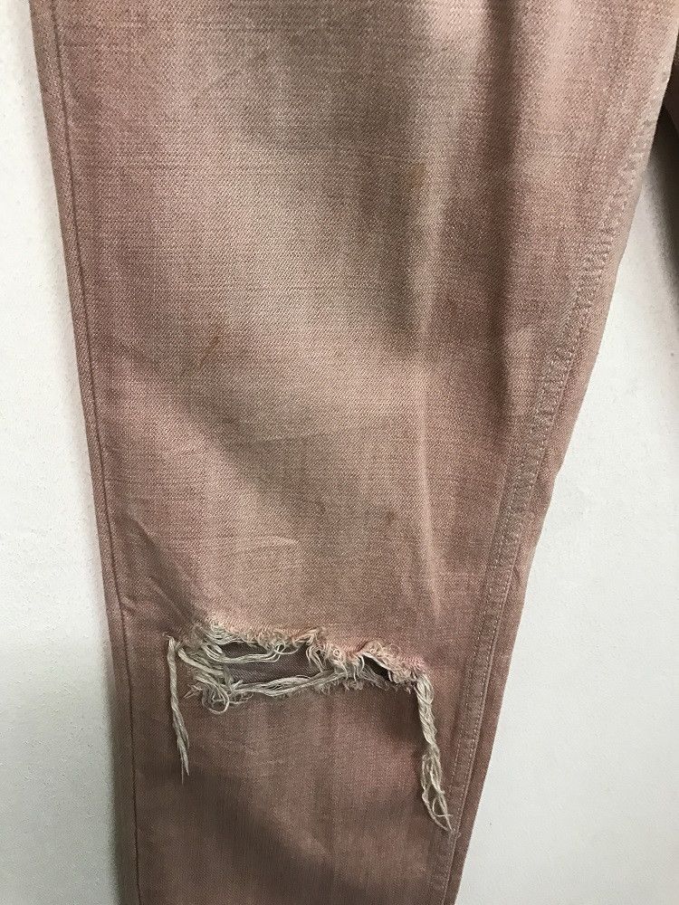 Vintage FEW by Friction Dead In Japan Damaged Ripped Denim Jeans Size US 31 - 7 Thumbnail