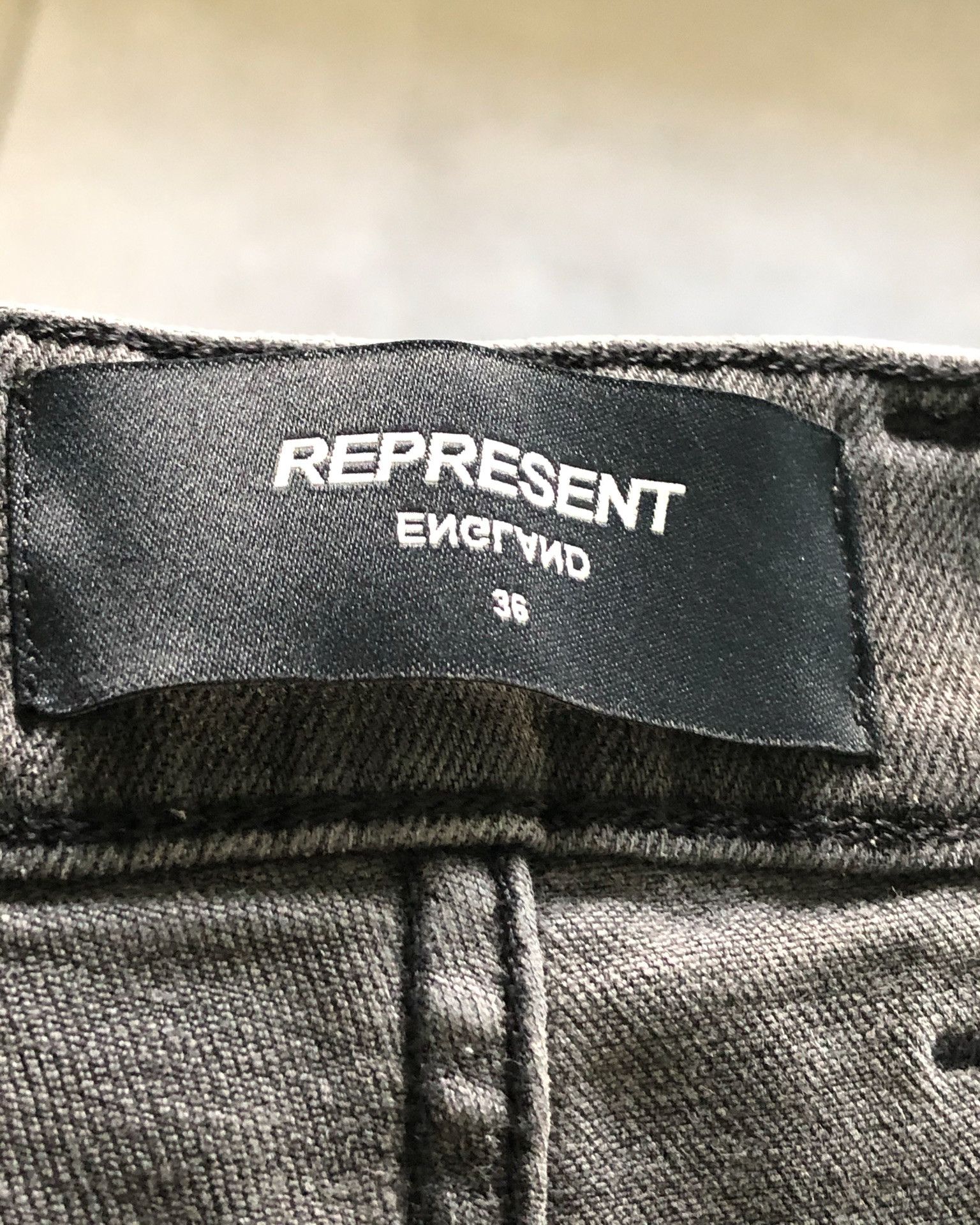 Represent Clo. DESTROYER DENIM - VINTAGE GREY 36 w/ tags Size US 36 / EU 52 - 9 Thumbnail