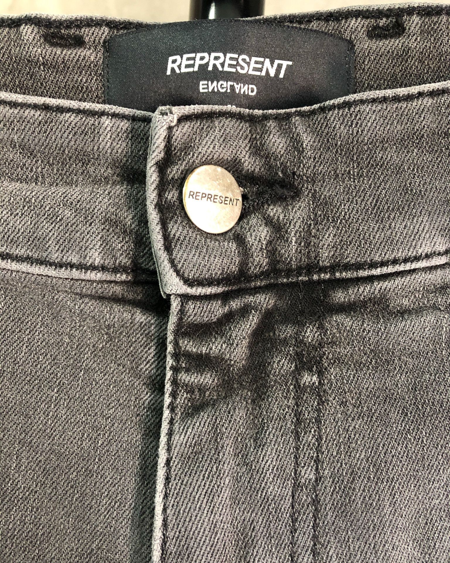 Represent Clo. DESTROYER DENIM - VINTAGE GREY 36 w/ tags Size US 36 / EU 52 - 4 Thumbnail