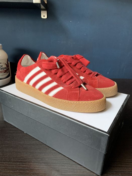 Dsquared2 Rapper s Delight Laced Up Sneaker Suede Grailed
