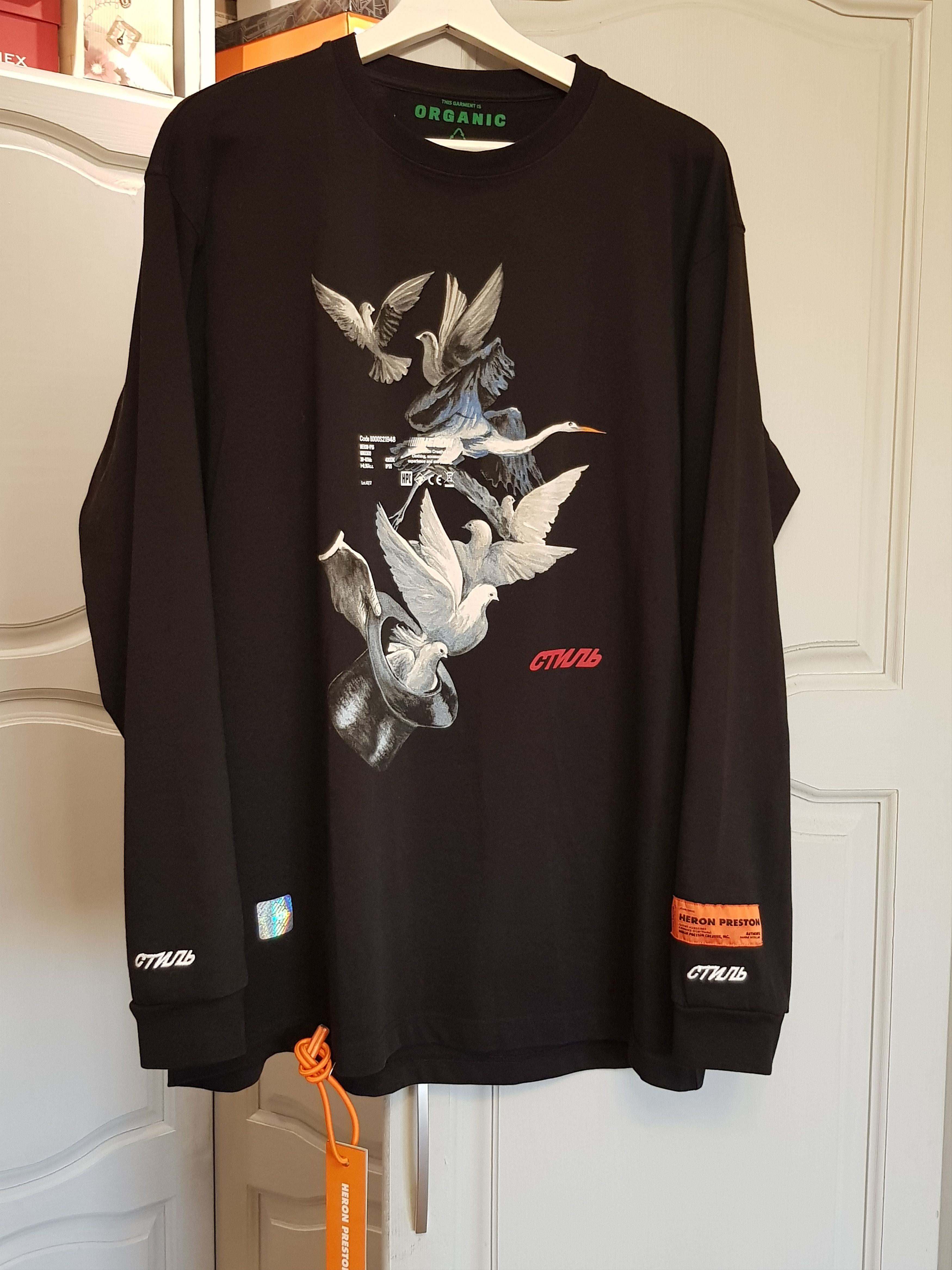 Heron Preston Heron Preston Magic Hat long sleeve t-shirt | Grailed