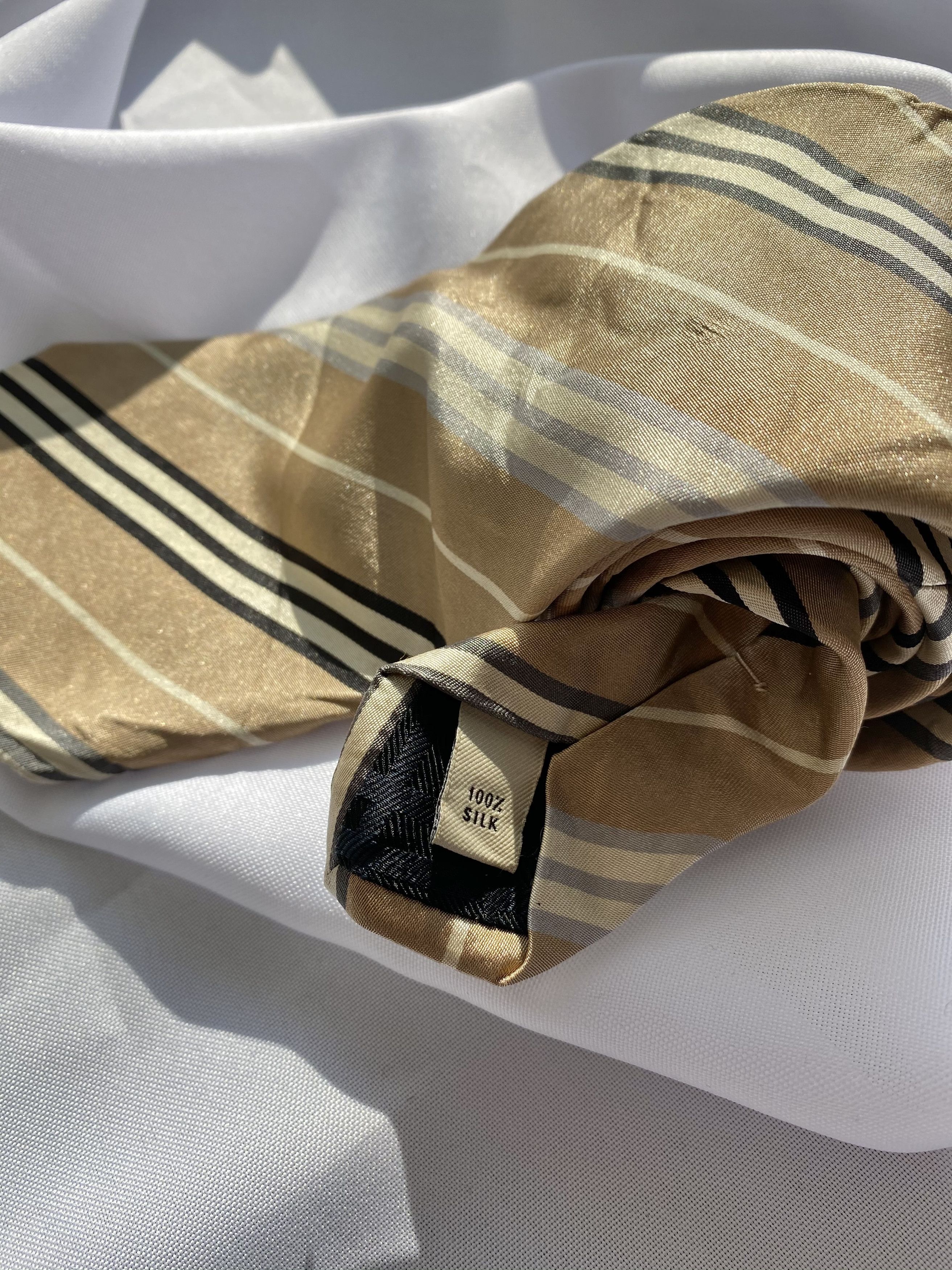 Burberry × Vintage Burberry cravat Size ONE SIZE - 5 Thumbnail