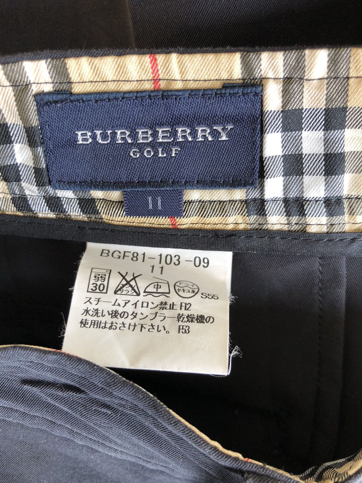 Burberry Burberry Golf 🏴󠁧󠁢󠁥󠁮󠁧󠁿 Nova Check Straight Cut Pants Size US 28 / EU 44 - 5 Thumbnail