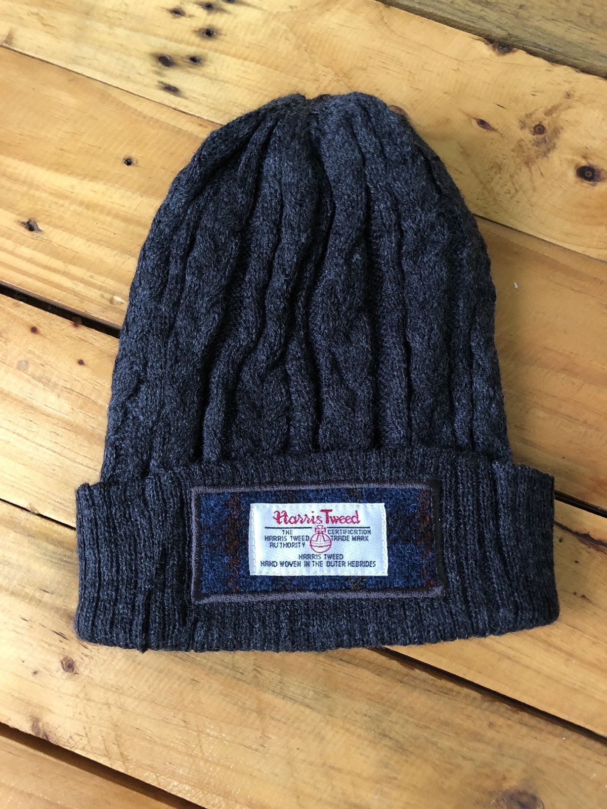 Harris Tweed Harris Tweed Beanie Size ONE SIZE - 1 Thumbnail