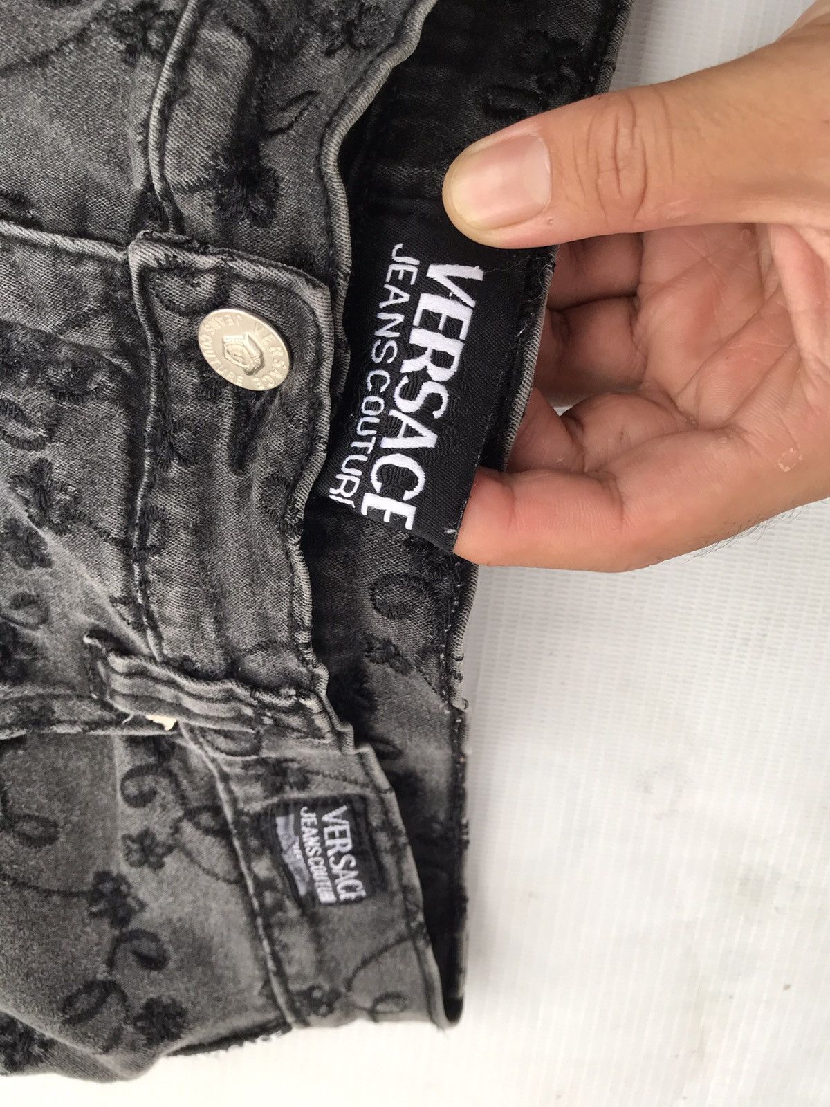 Versace × Versace Jeans Couture Versace Pants for women Size US 26 / EU 42 - 2 Thumbnail