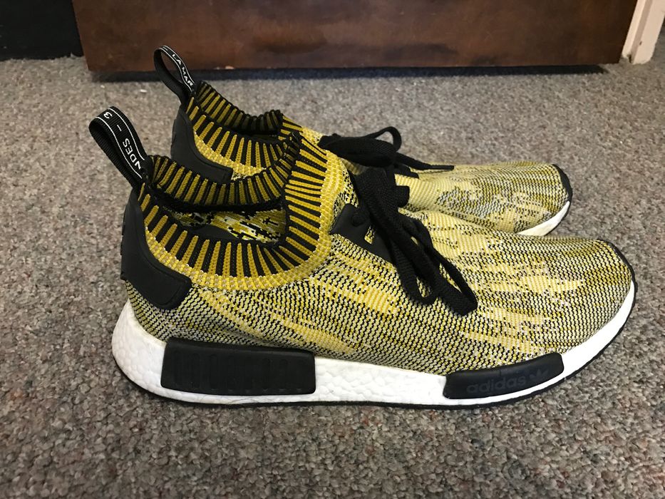 Adidas nmd clearance yellow camo