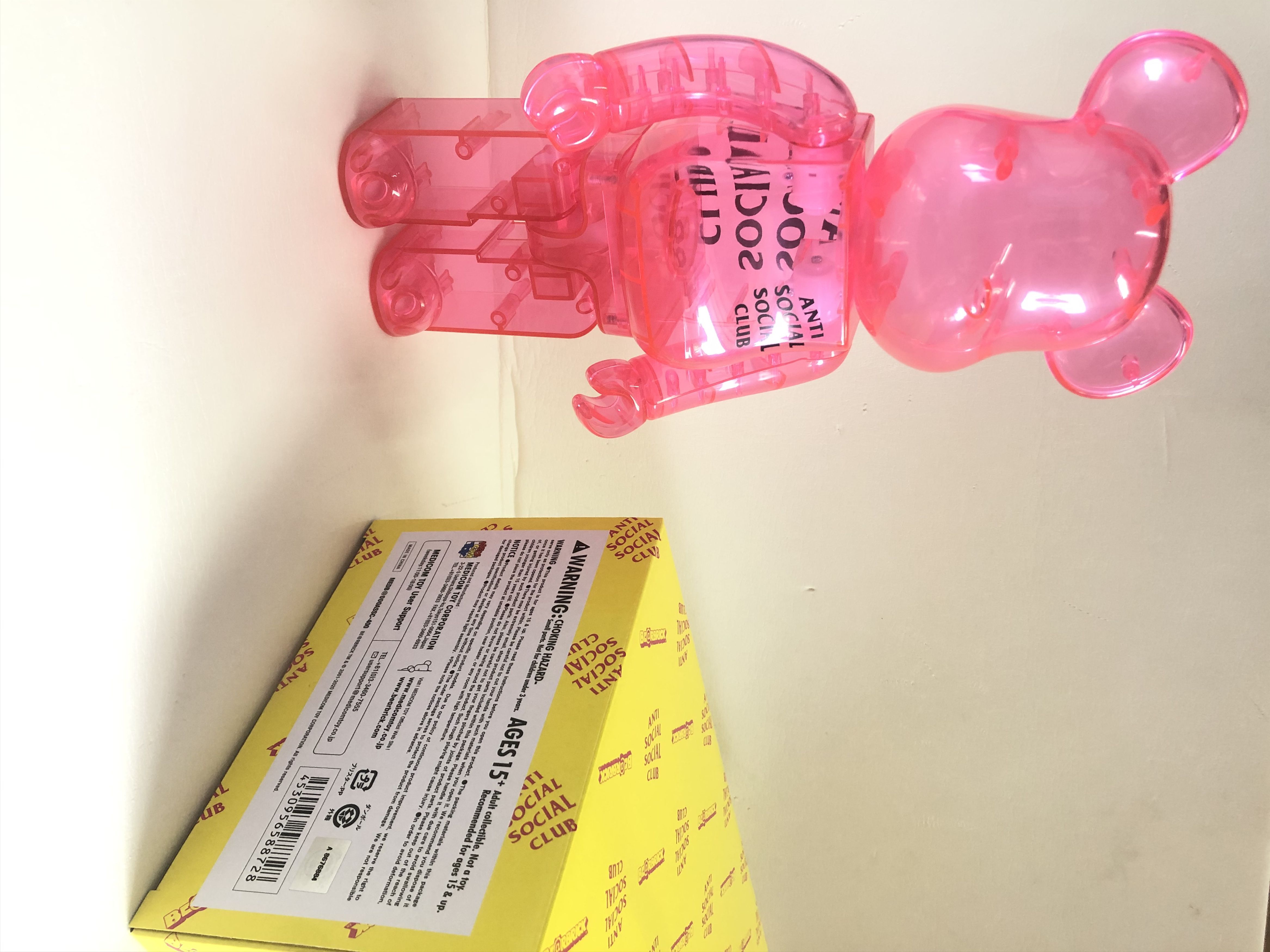 Anti Social Social Club × Medicom Bearbrick ASSC x Medicom