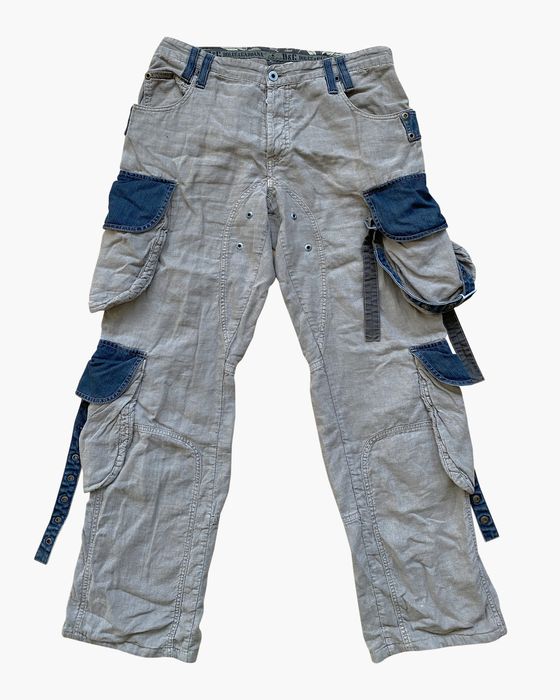 Dolce & Gabbana Archive SS03 dolce & gabbana cargo parachute pant