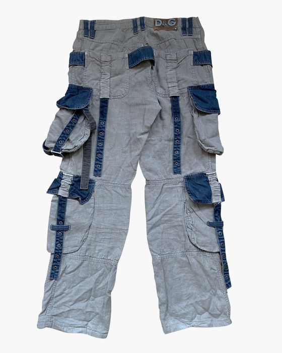 Dolce & Gabbana Archive SS03 dolce & gabbana cargo parachute pant