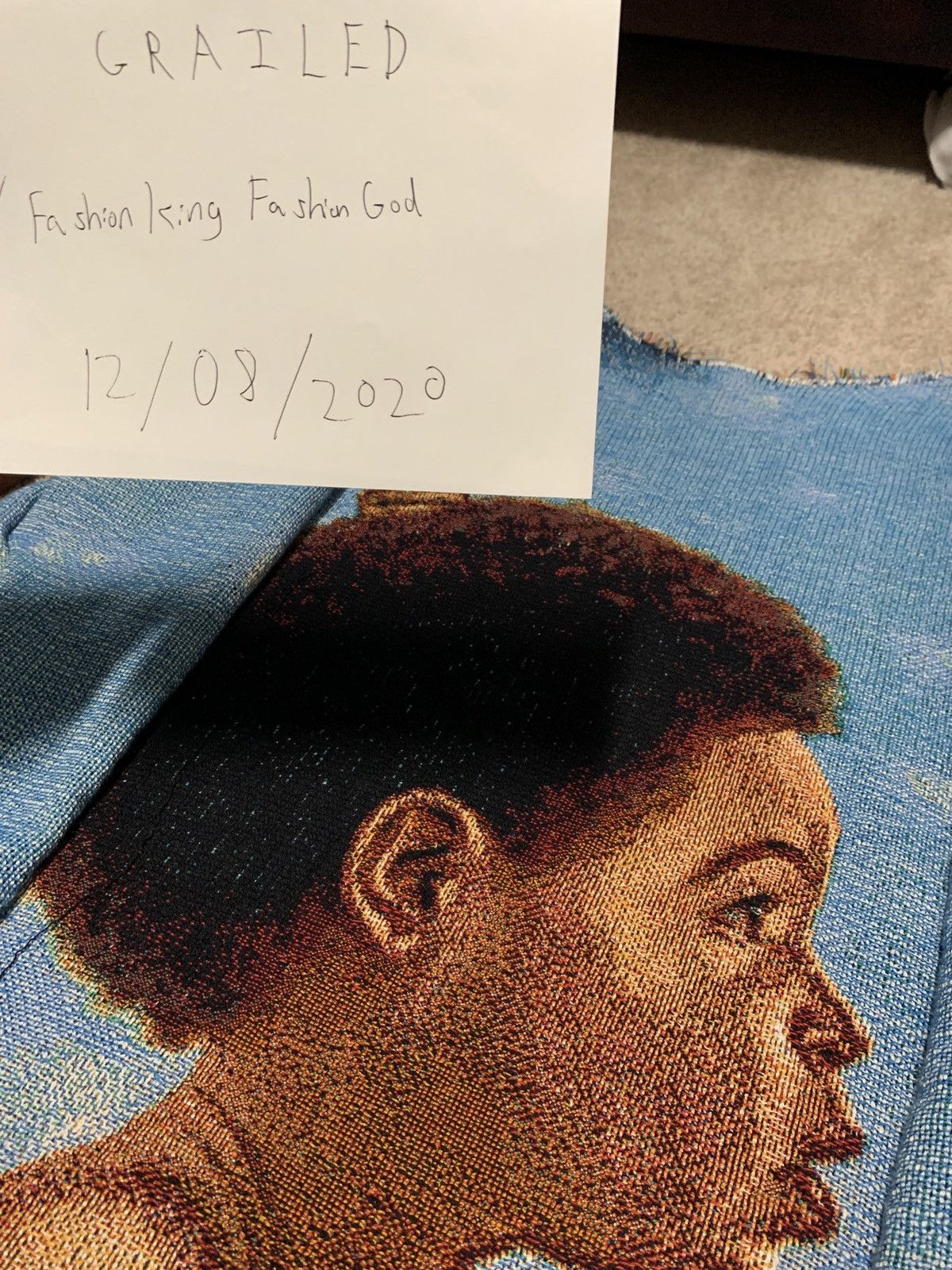 Custom Drake “Nothing Was The Same” Tapestry Sweater | Grailed