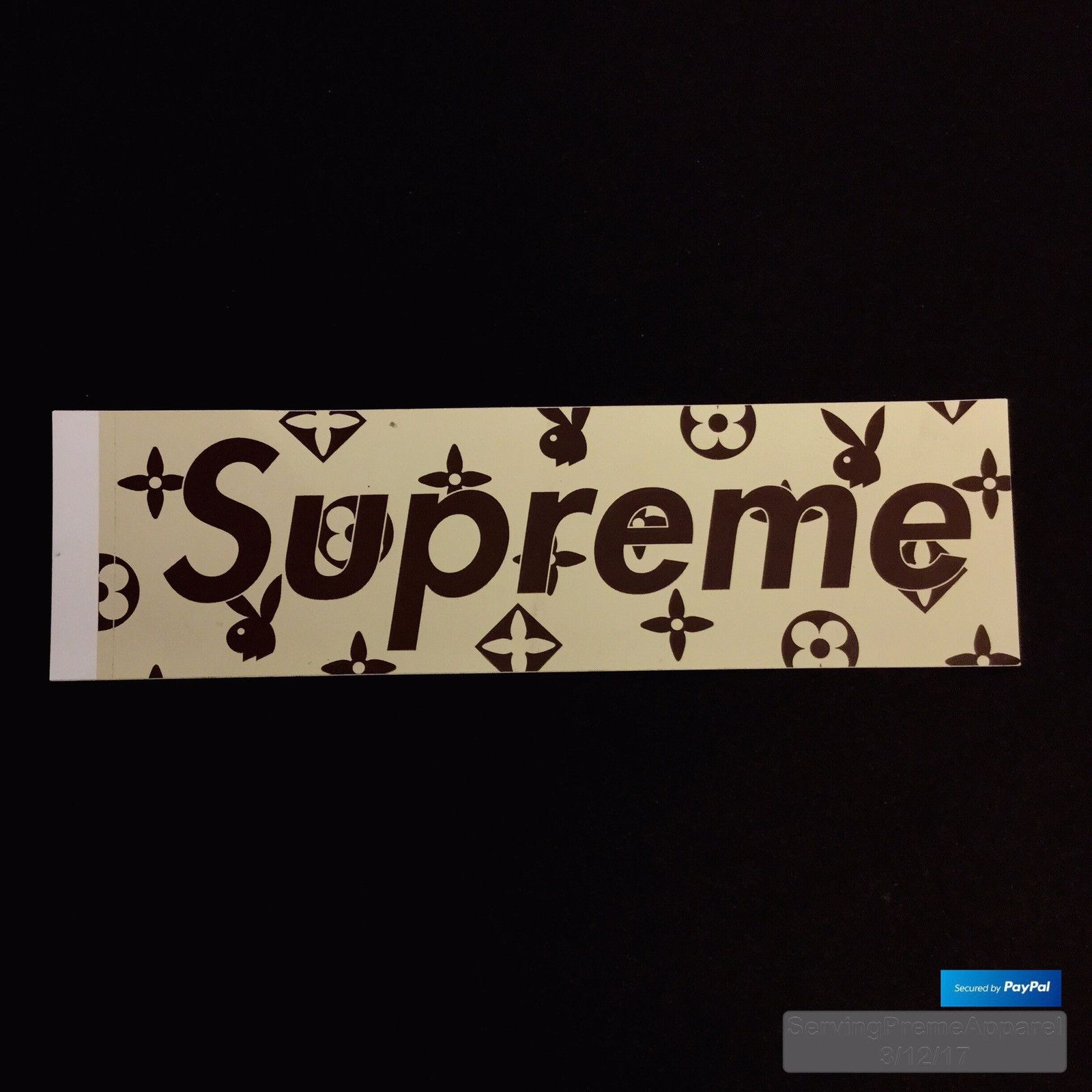 絵画 Supreme Louis Vuitton Box Logo Sticker Supreme Louis Vuitton Box Logo Stickers – On The Arm