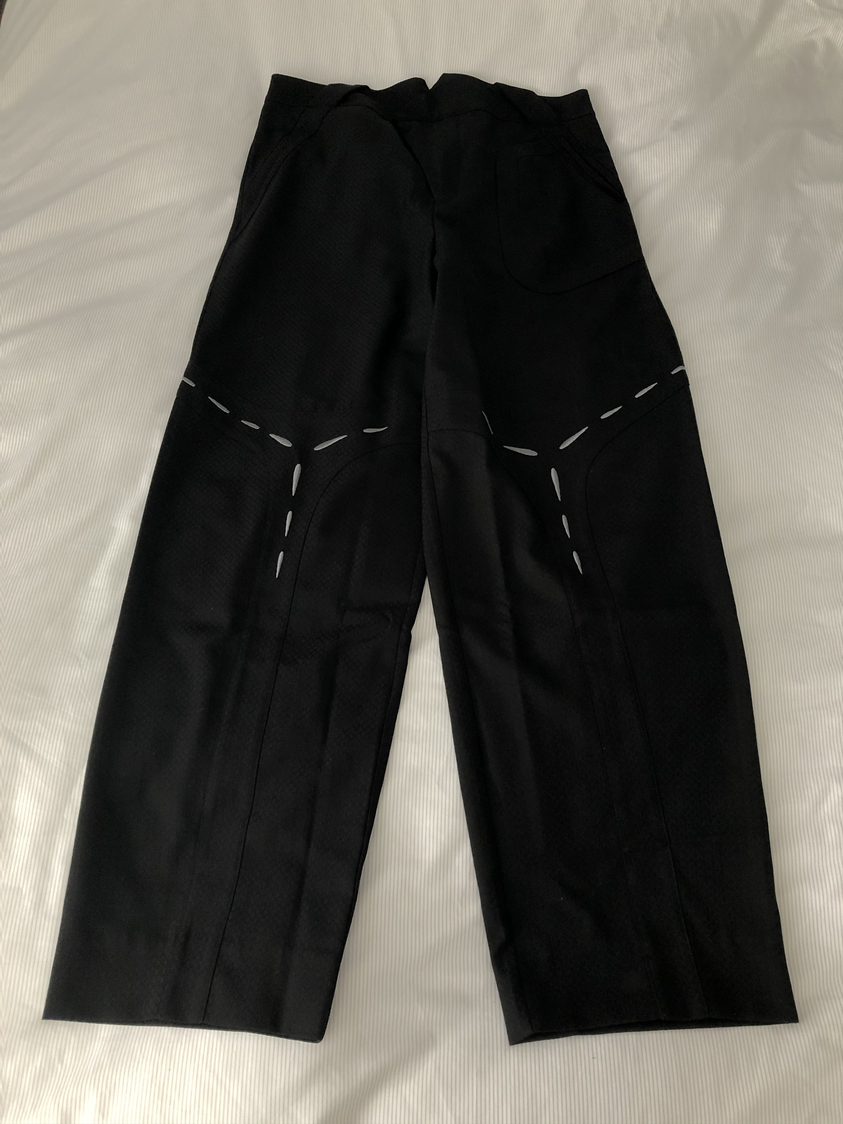 Kiko Kostadinov Klees Embroidery Trousers FW20 | Grailed