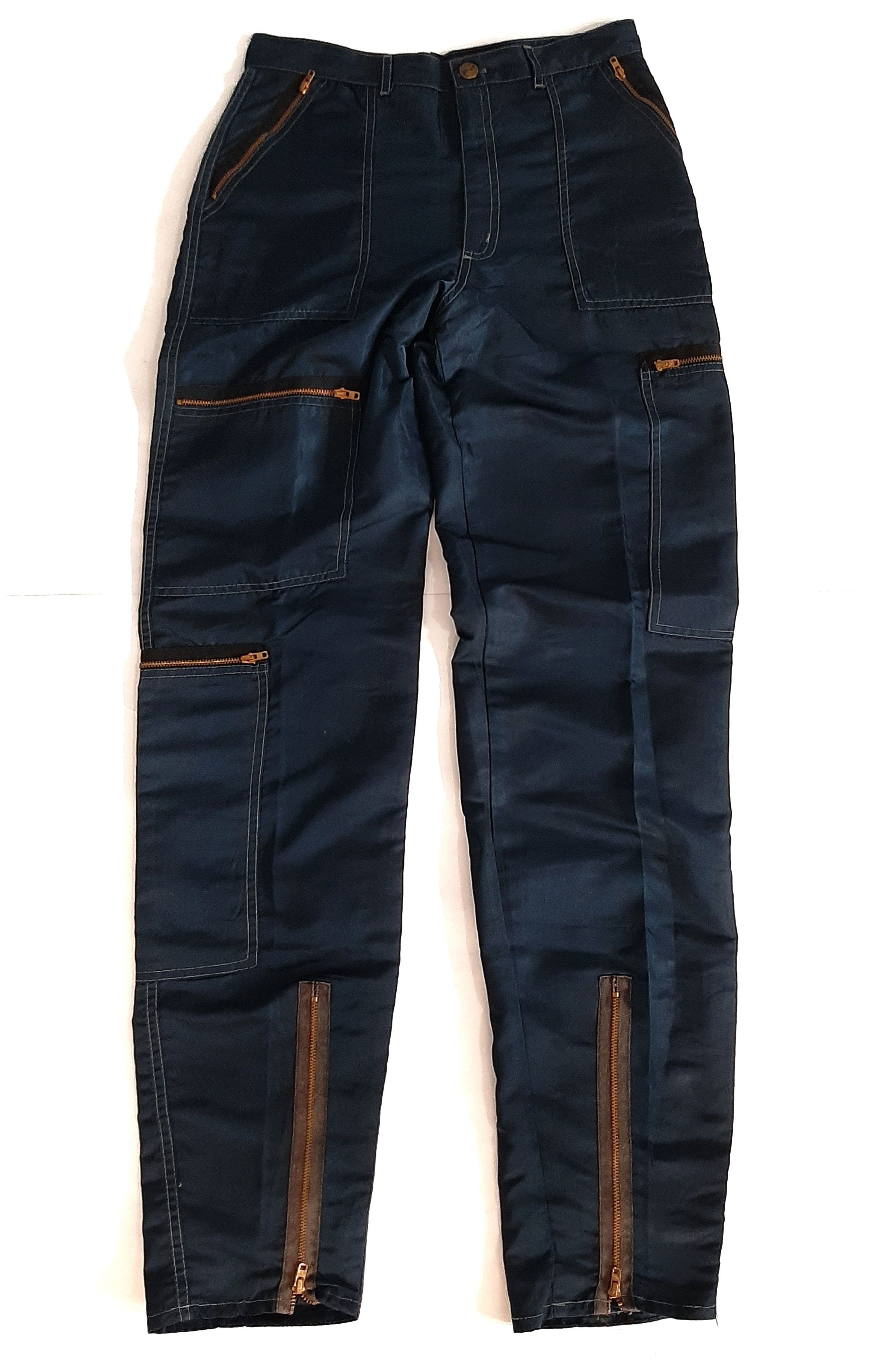 Vintage Panno D’or Parachute 80’s vintage pants oldschool Size US 28 / EU 44 - 1 Thumbnail
