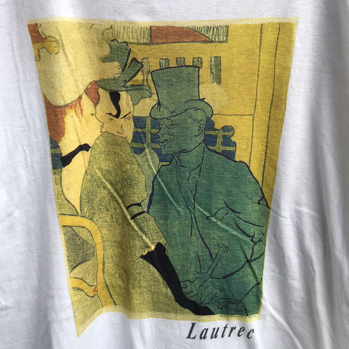 Vintage Vintage LAUTREC art tee dali van gogh Size US M / EU 48-50 / 2 - 3 Thumbnail
