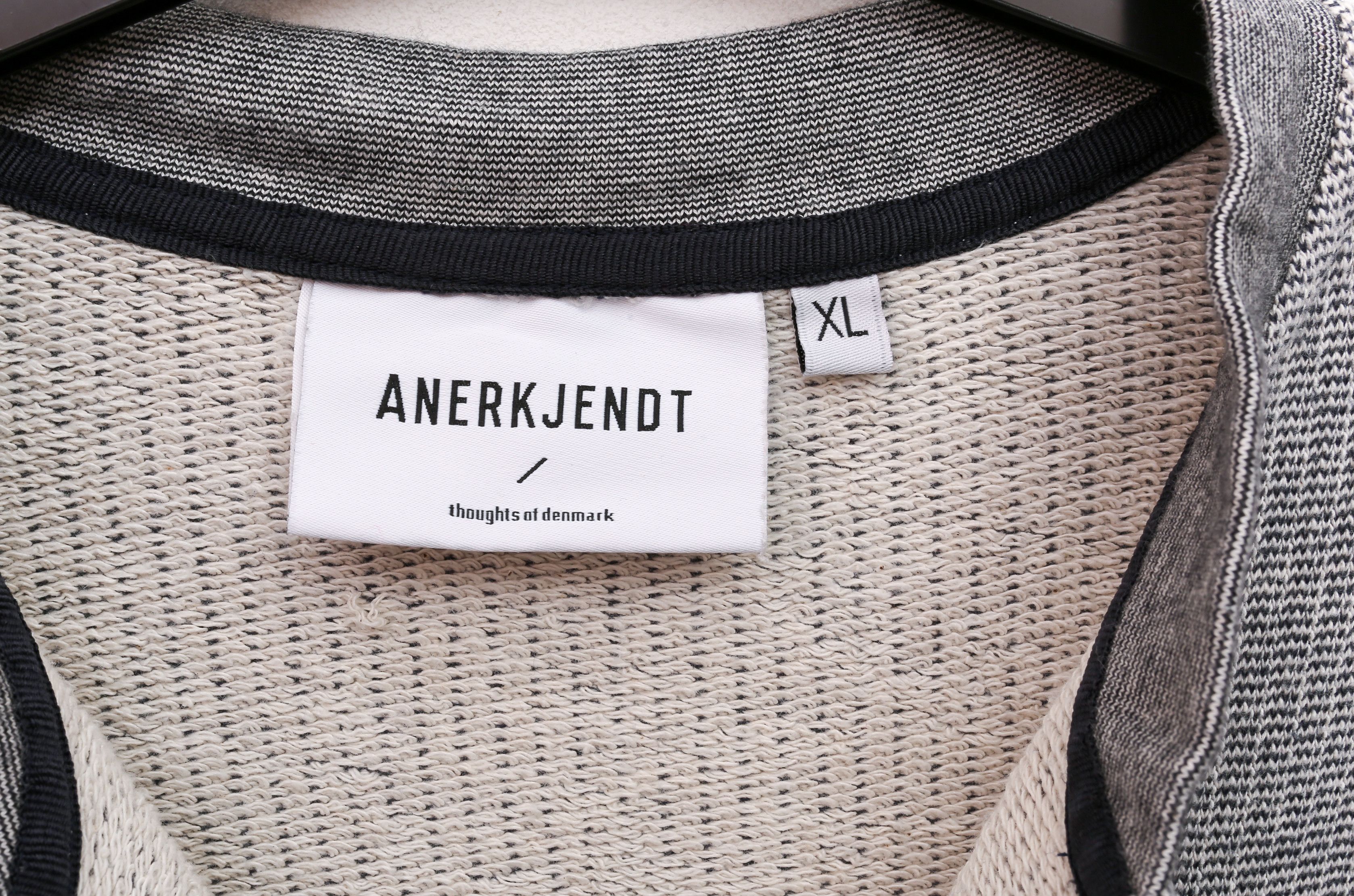 Anerkjendt ANERKJENDT Sweater Cotton Zip Up Jumper Casual Long Sleeved Size US XL / EU 56 / 4 - 4 Thumbnail