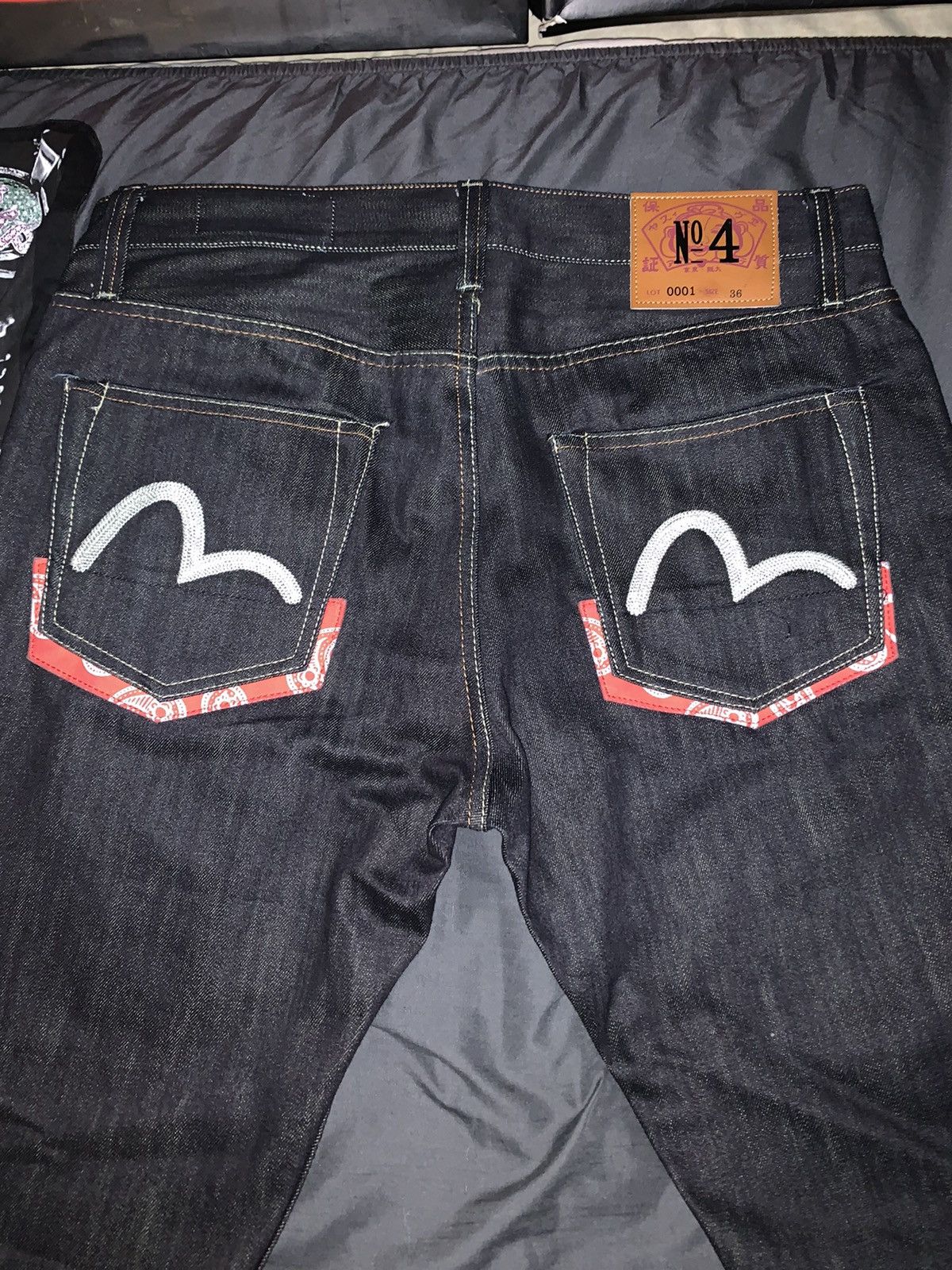 Evisu Evisu Rare Japan vintage raw denim 36/34 Size US 36 / EU 52 - 1 Thumbnail