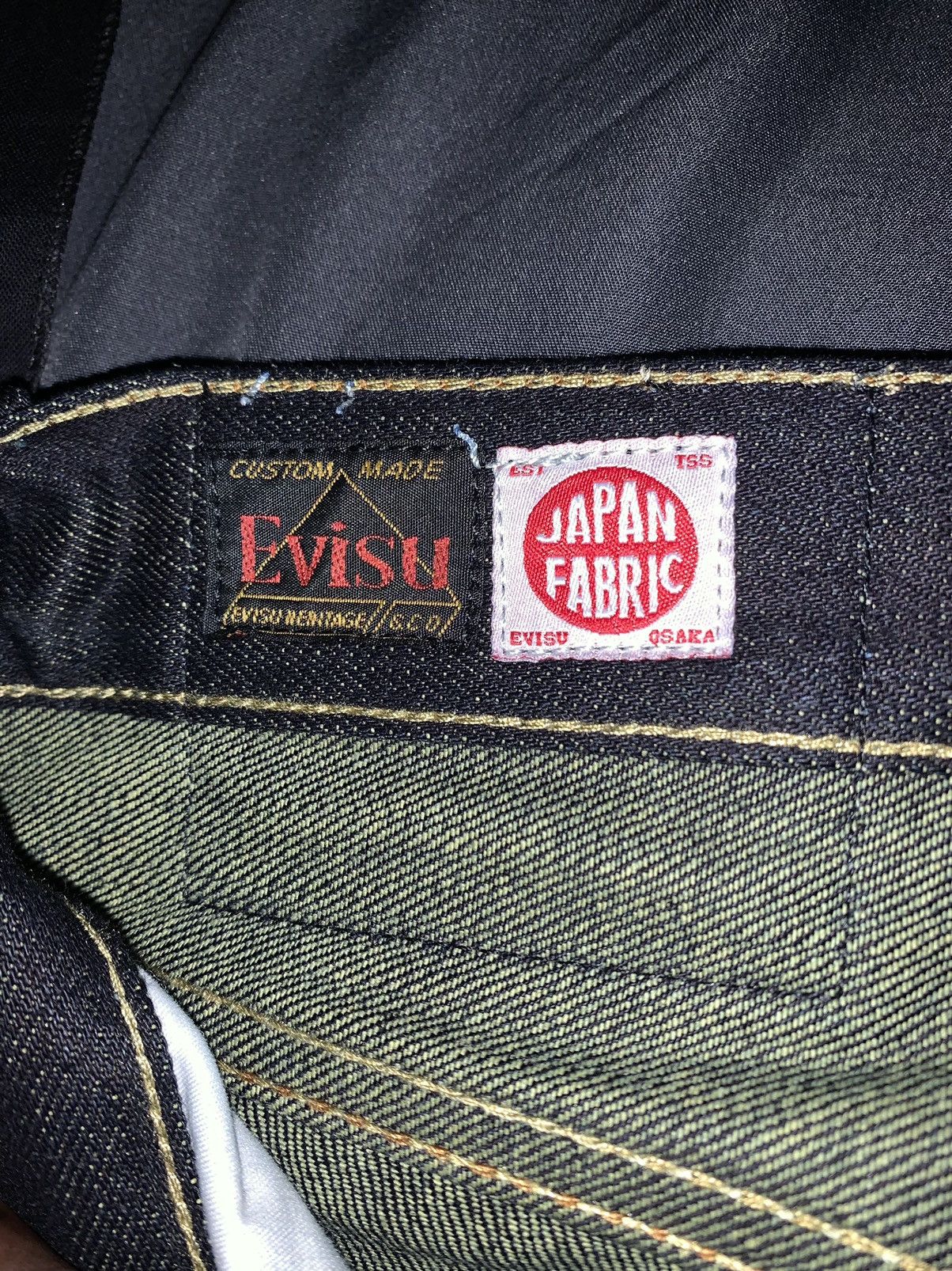 Evisu Evisu Rare Japan vintage raw denim 36/34 Size US 36 / EU 52 - 6 Thumbnail