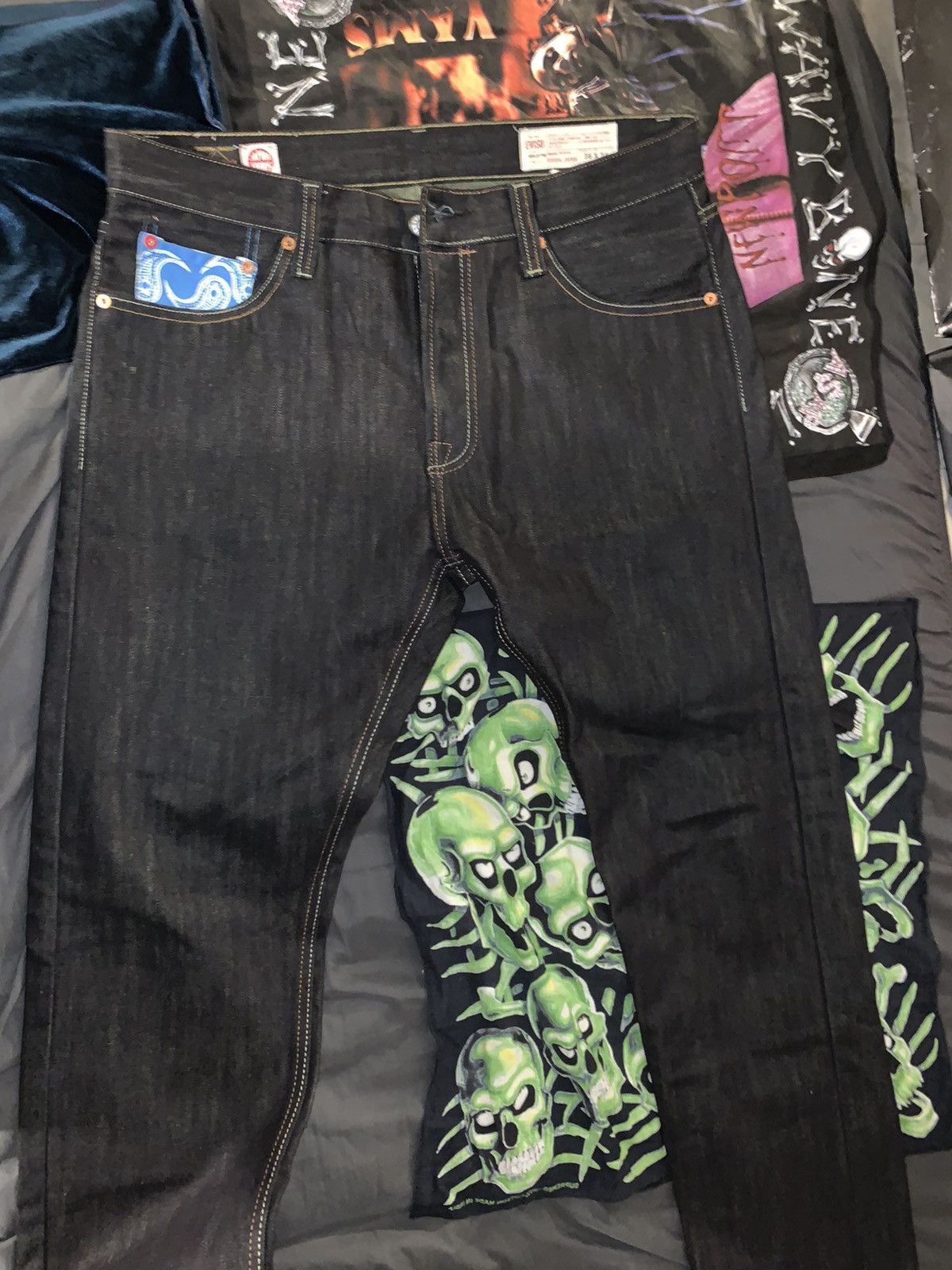 Evisu Evisu Rare Japan vintage raw denim 36/34 Size US 36 / EU 52 - 4 Thumbnail
