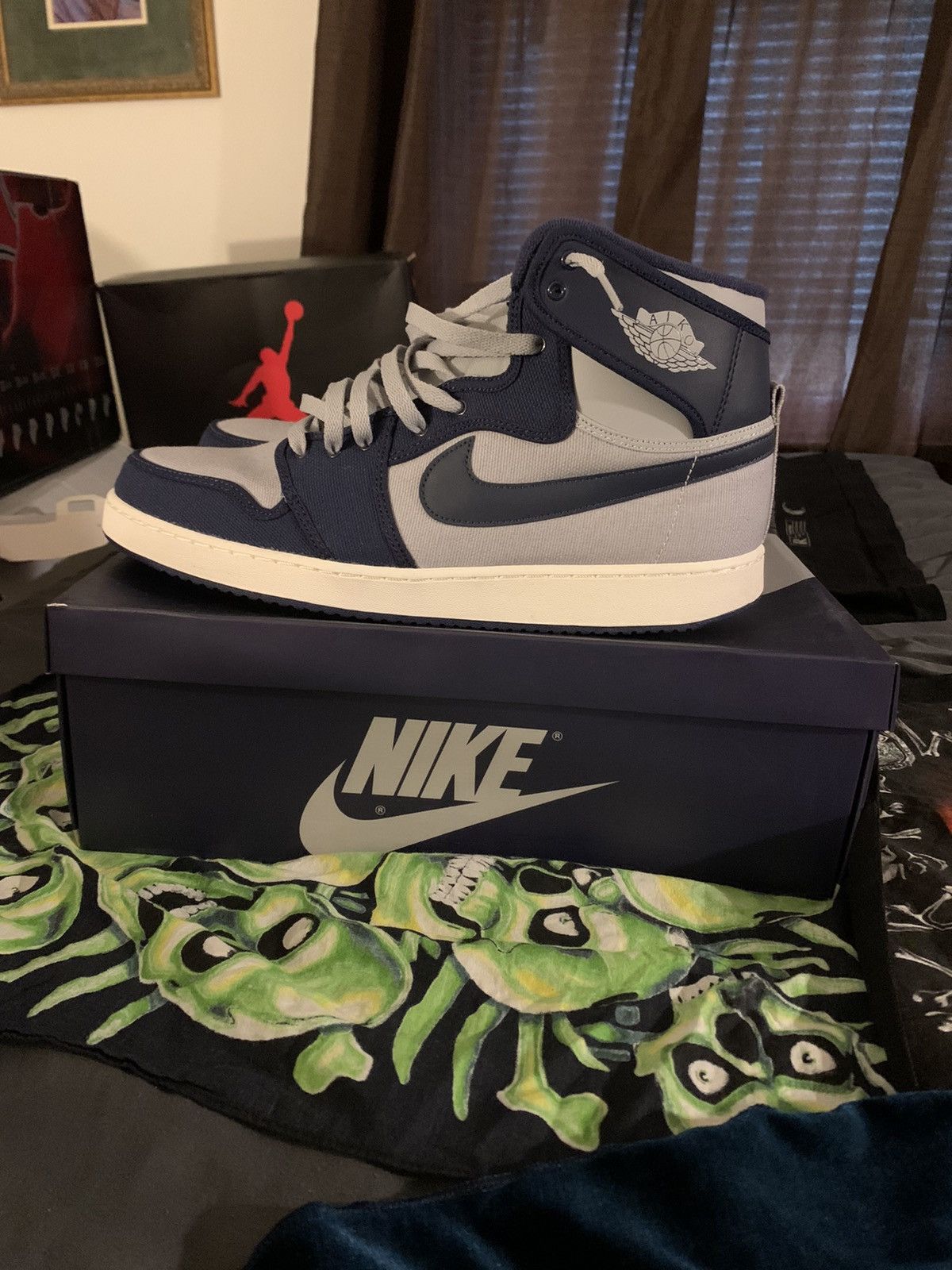 Jordan Brand × Nike Air Jordan 1 Ko High Georgetown Size US 13 / EU 46 - 1 Thumbnail