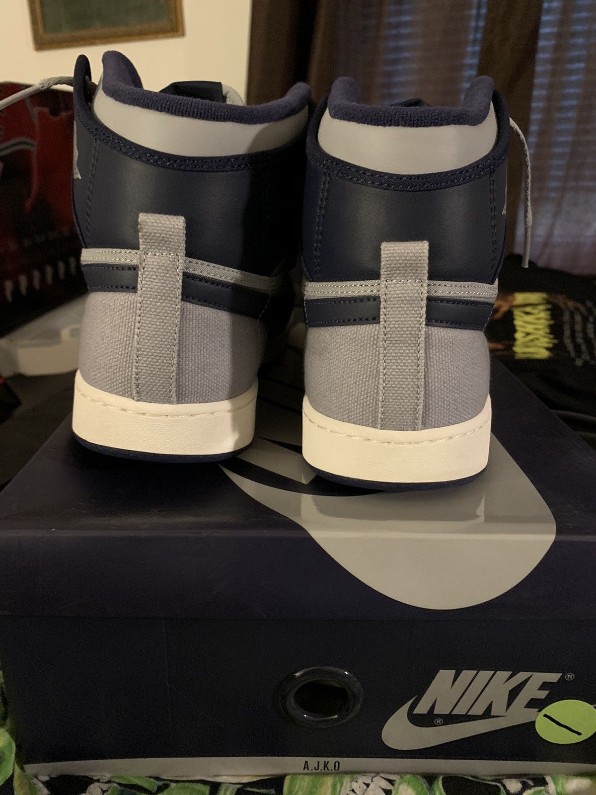 Jordan Brand × Nike Air Jordan 1 Ko High Georgetown Size US 13 / EU 46 - 3 Thumbnail