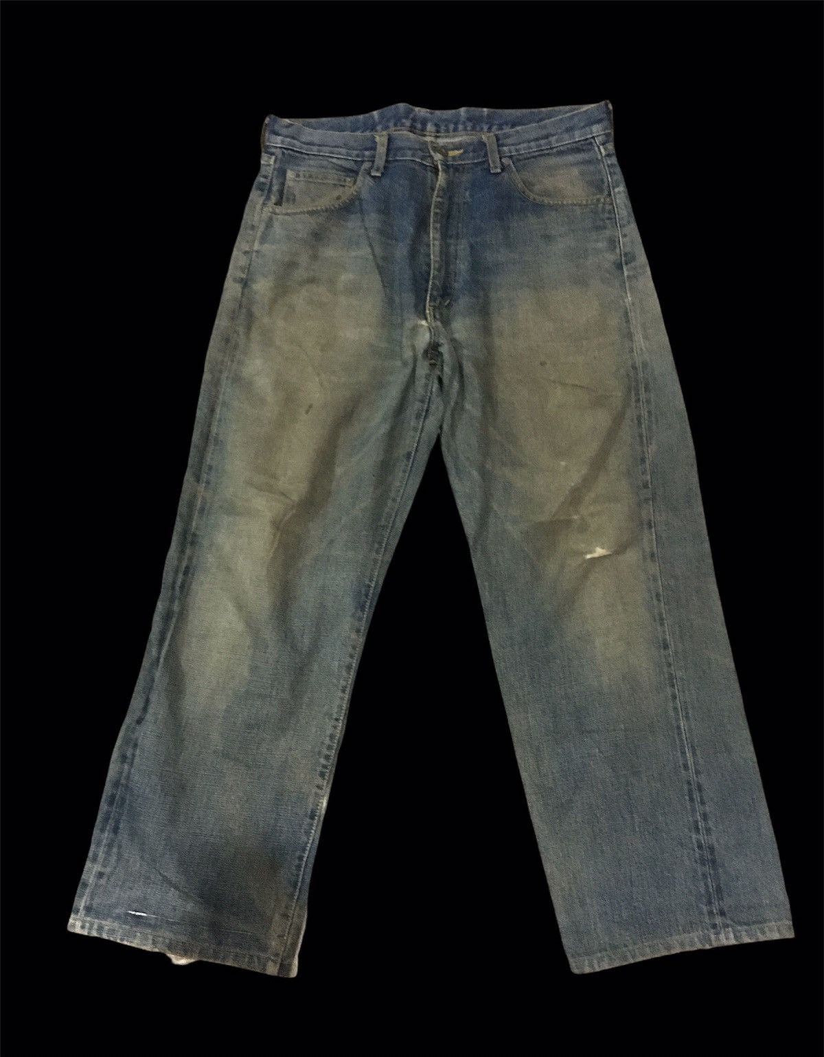 Vintage neighborhood baggy distressed jeans