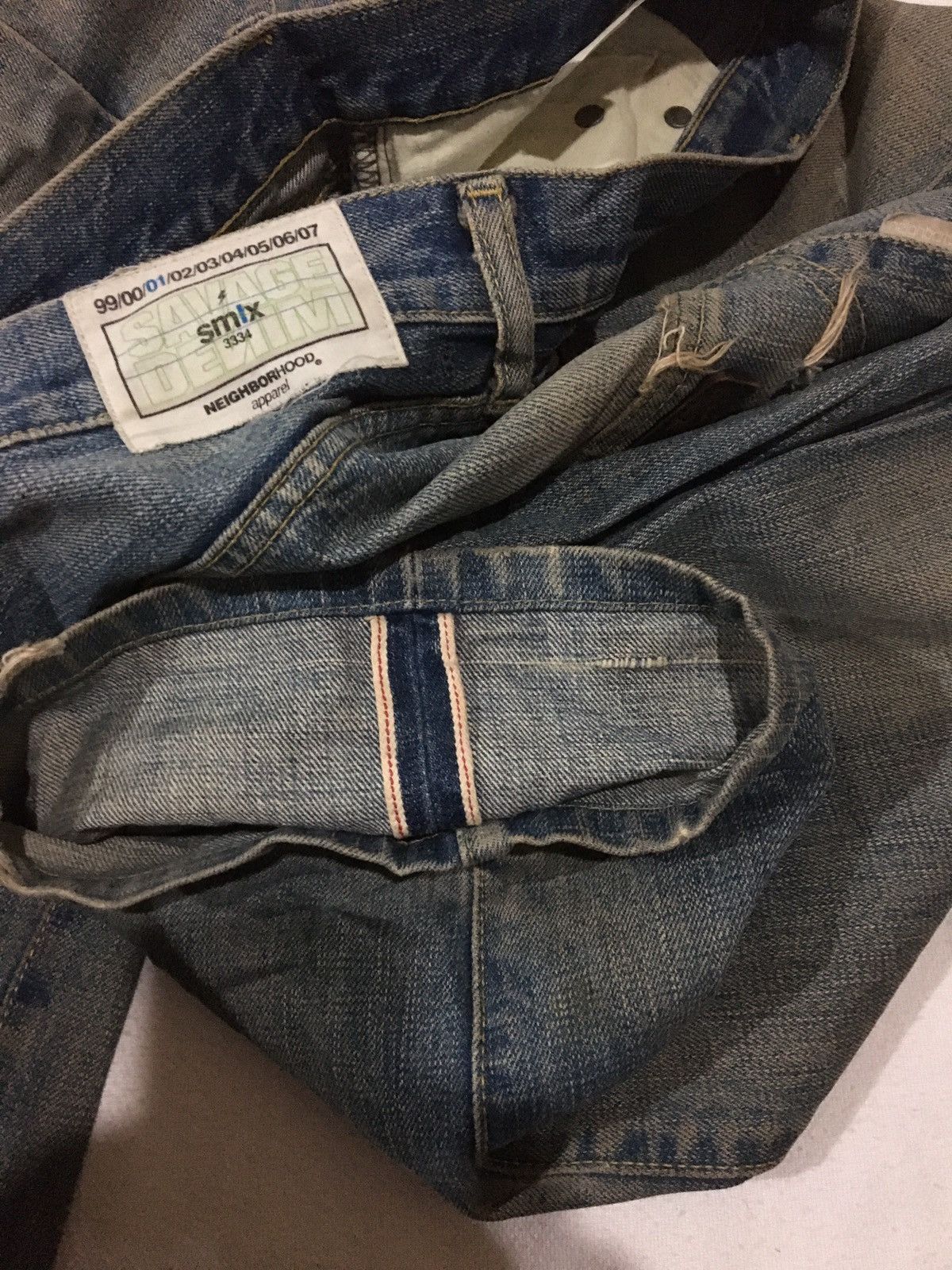 Neighborhood Vintage neighborhood baggy distressed jeans Size US 33 - 8 Thumbnail